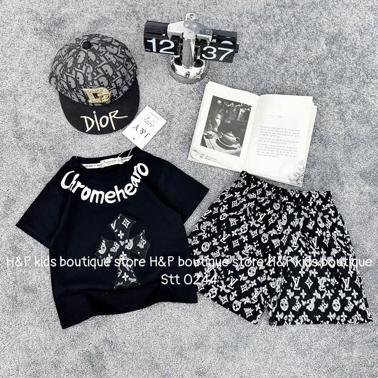 D58 BỘ CỘC CHỮ THẬP LV CHROMEHEARO- A117.1491