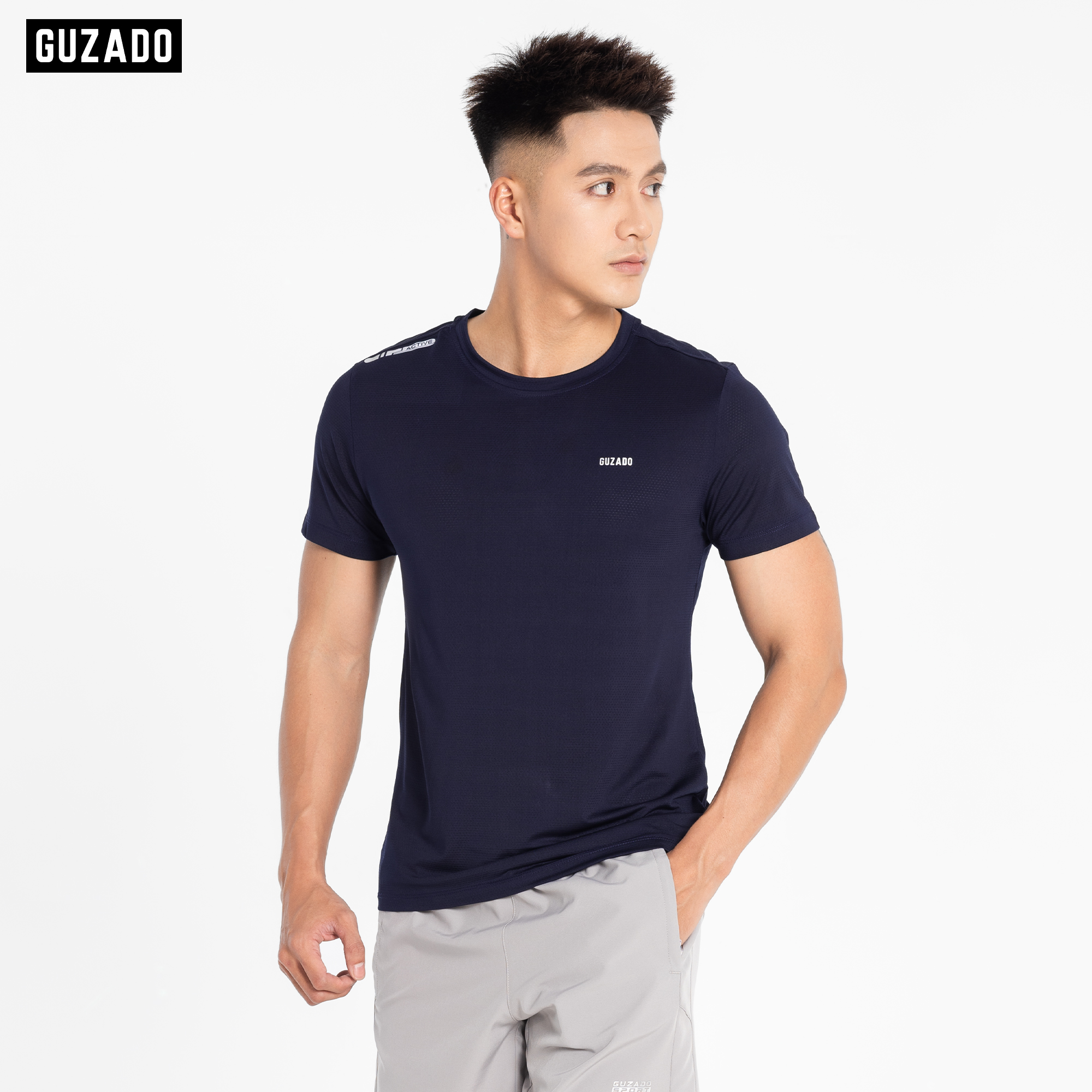 Áo Thun Guzado Chất Coolmax Thoáng Khí Vận Động Thoải Mái GTS04_thumbnail_28