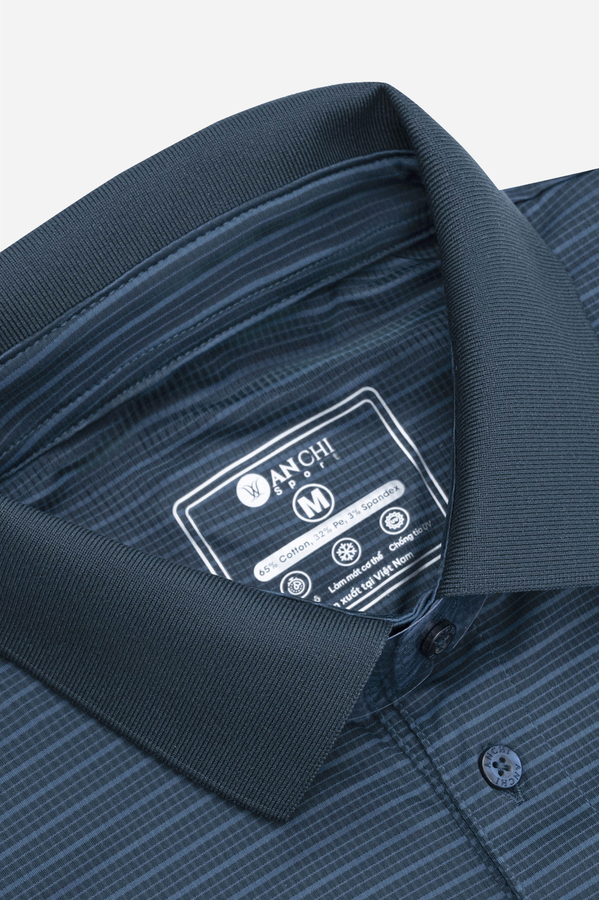 Áo Polo Túi Ngực Nam Trung Niên ANCHI Chất Liệu Cotton Cao Cấp Có Xẻ Tà Màu Xanh Nhạt_thumbnail_61