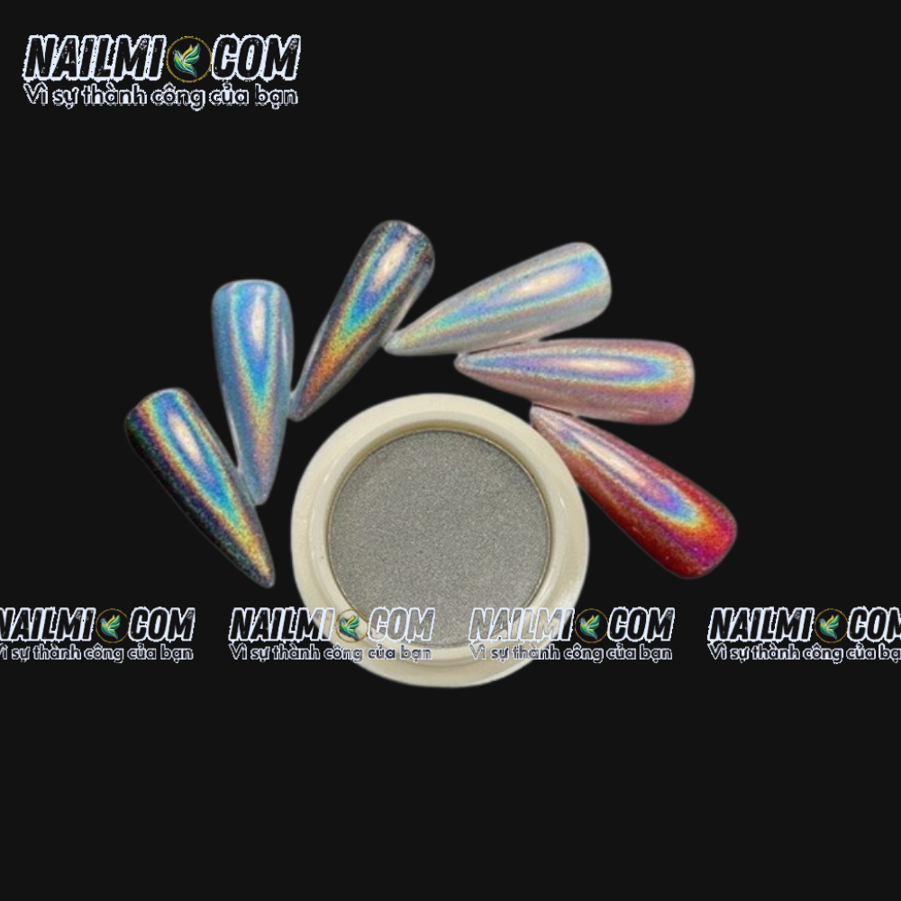 Tráng gương Bạc - Ánh cầu vồng - dạng nén (hũ)_thumbnail_2