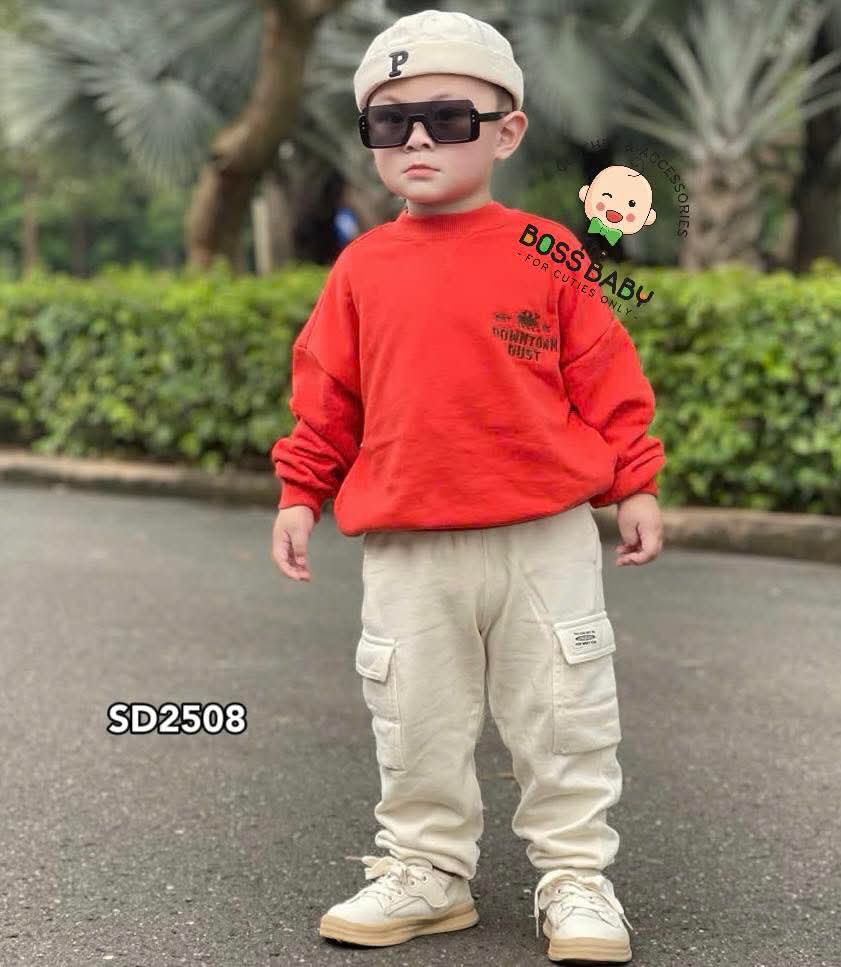 Set bộ da cá cam be Downtown