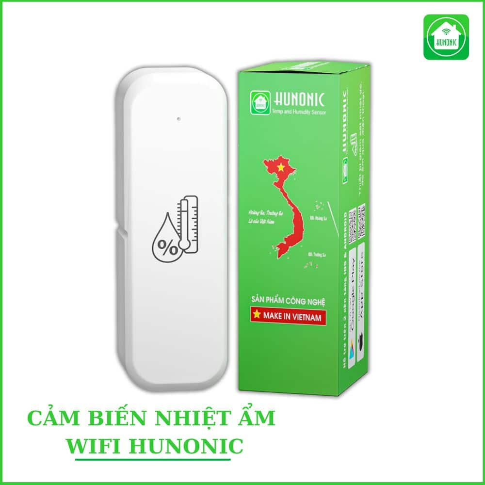 Cảm Biến Nhiệt Ẩm Wifi Hunonic, Giải Pháp Đo Lường Chính Xác Cho Môi Trường Xung Quanh