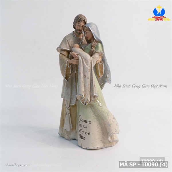 Tượng NOEL gia đình Thánh Gia 23cm_thumbnail_3