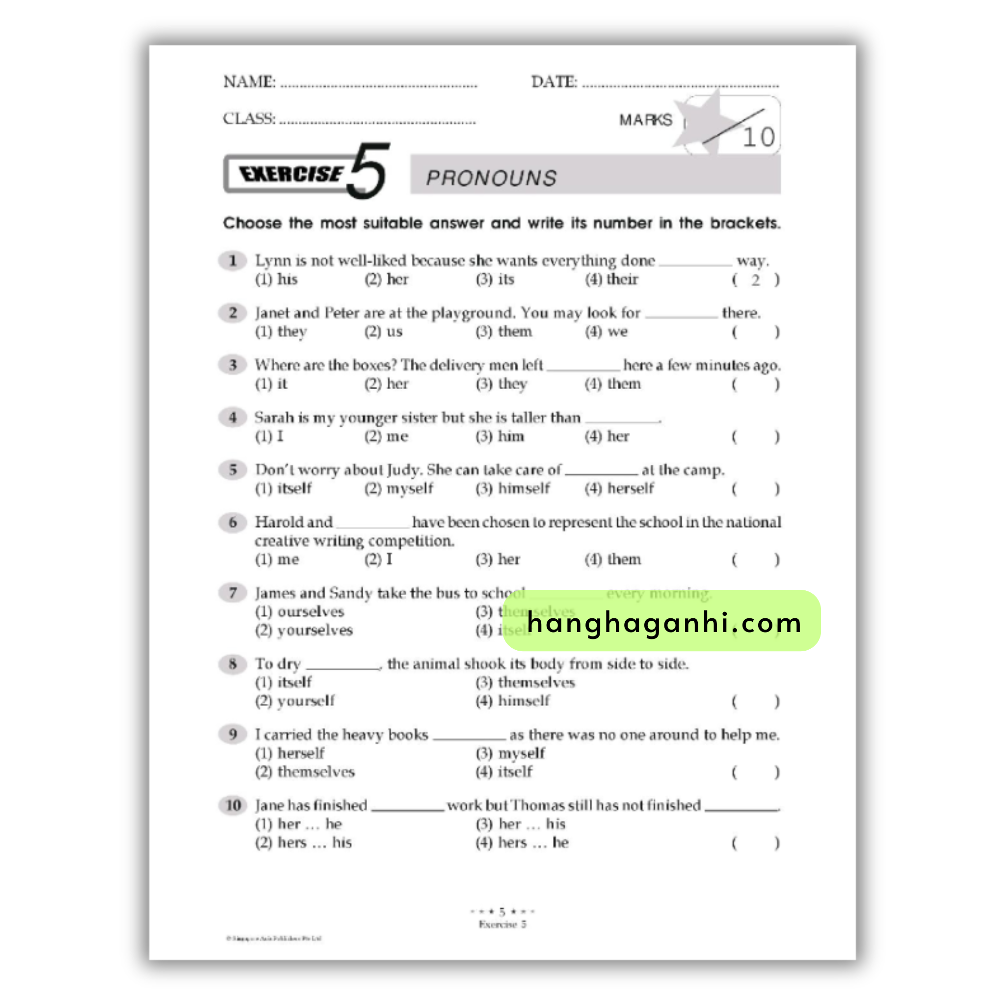Conquer Grammar for Primary Level 5 Workbook_thumbnail_7