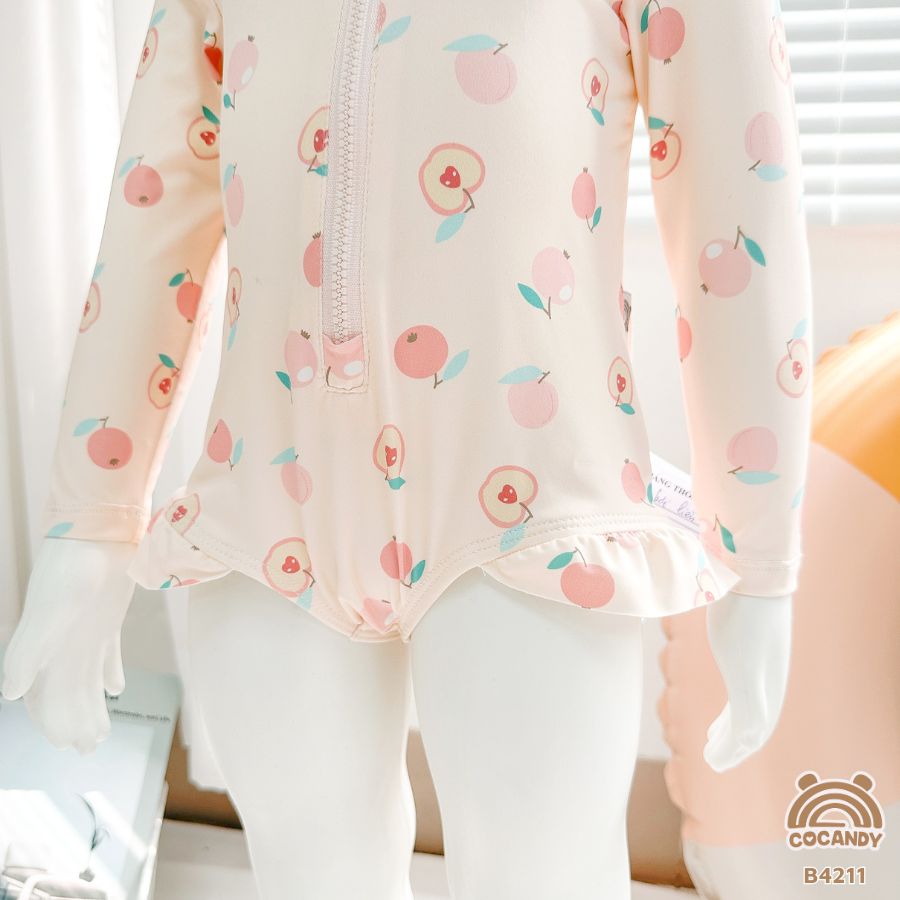 Bộ bơi dài BE suit chip họa tiết quả đào_thumbnail_2