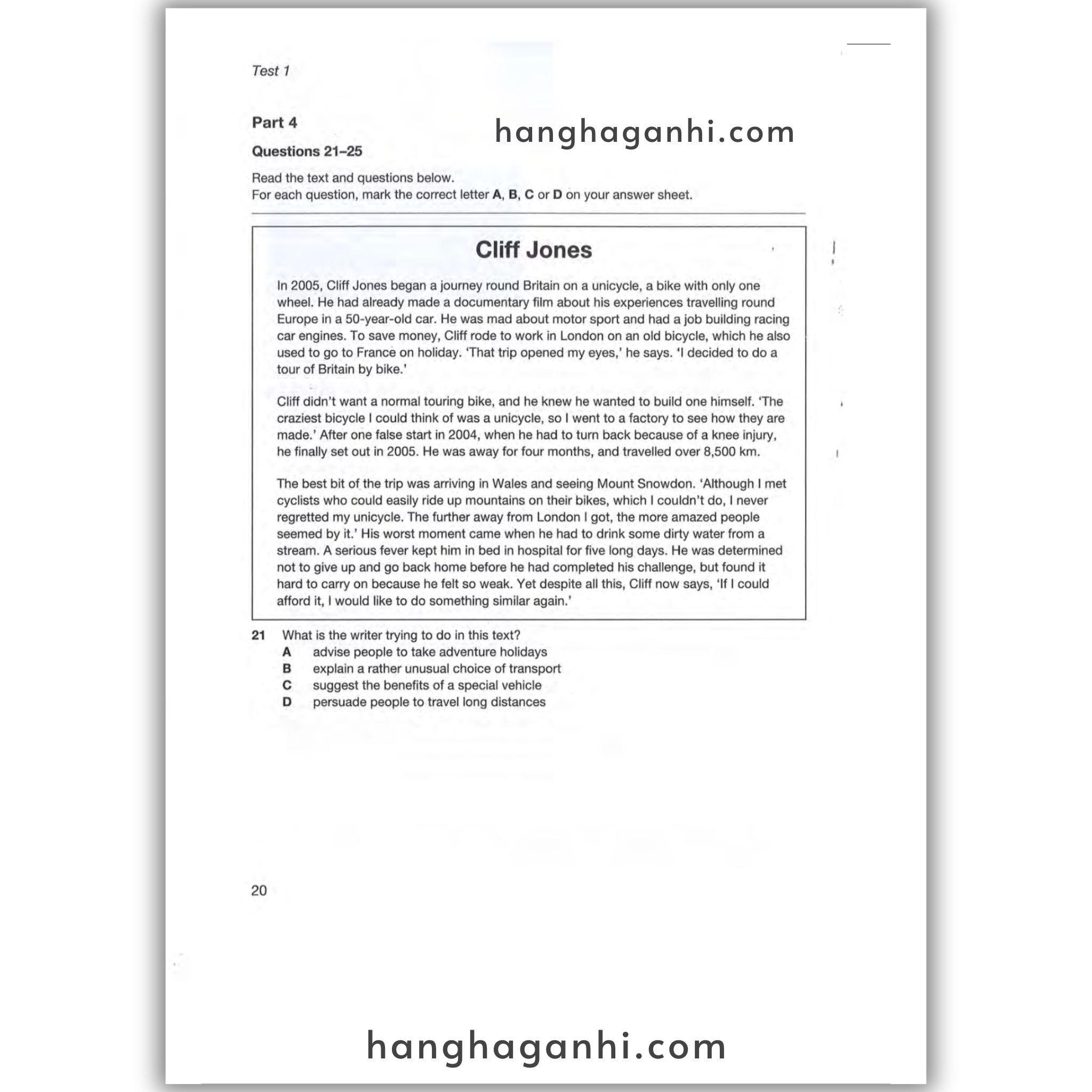 [Sách] Cambridge English Preliminary – Preliminary English Test (PET) 8 With Answers_thumbnail_17