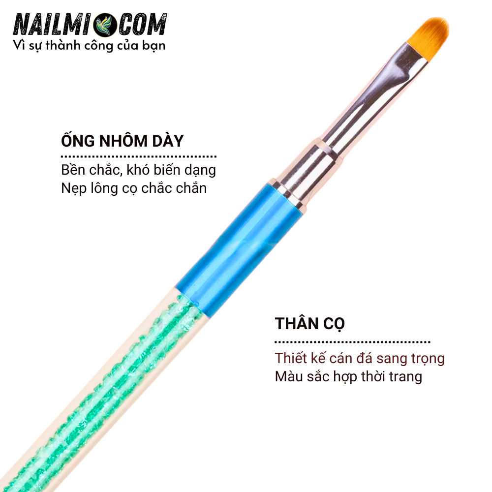 Cọ đắp gel - bản tròn - cán đá_thumbnail_2