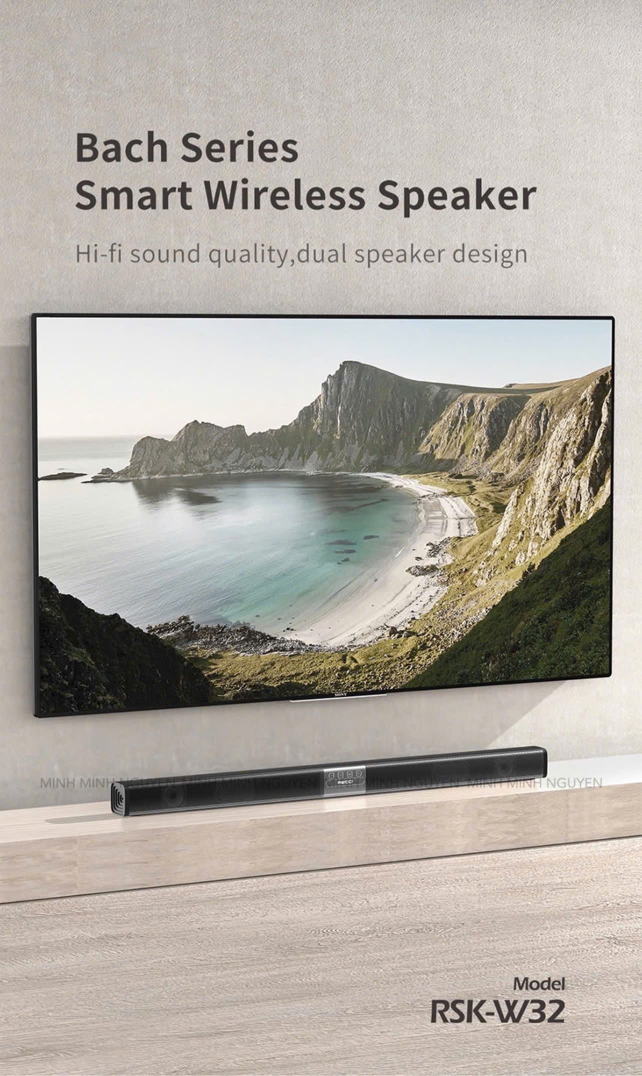 Loa Bluetooth Đen Recci - RSK-W32-BLACK_thumbnail_3