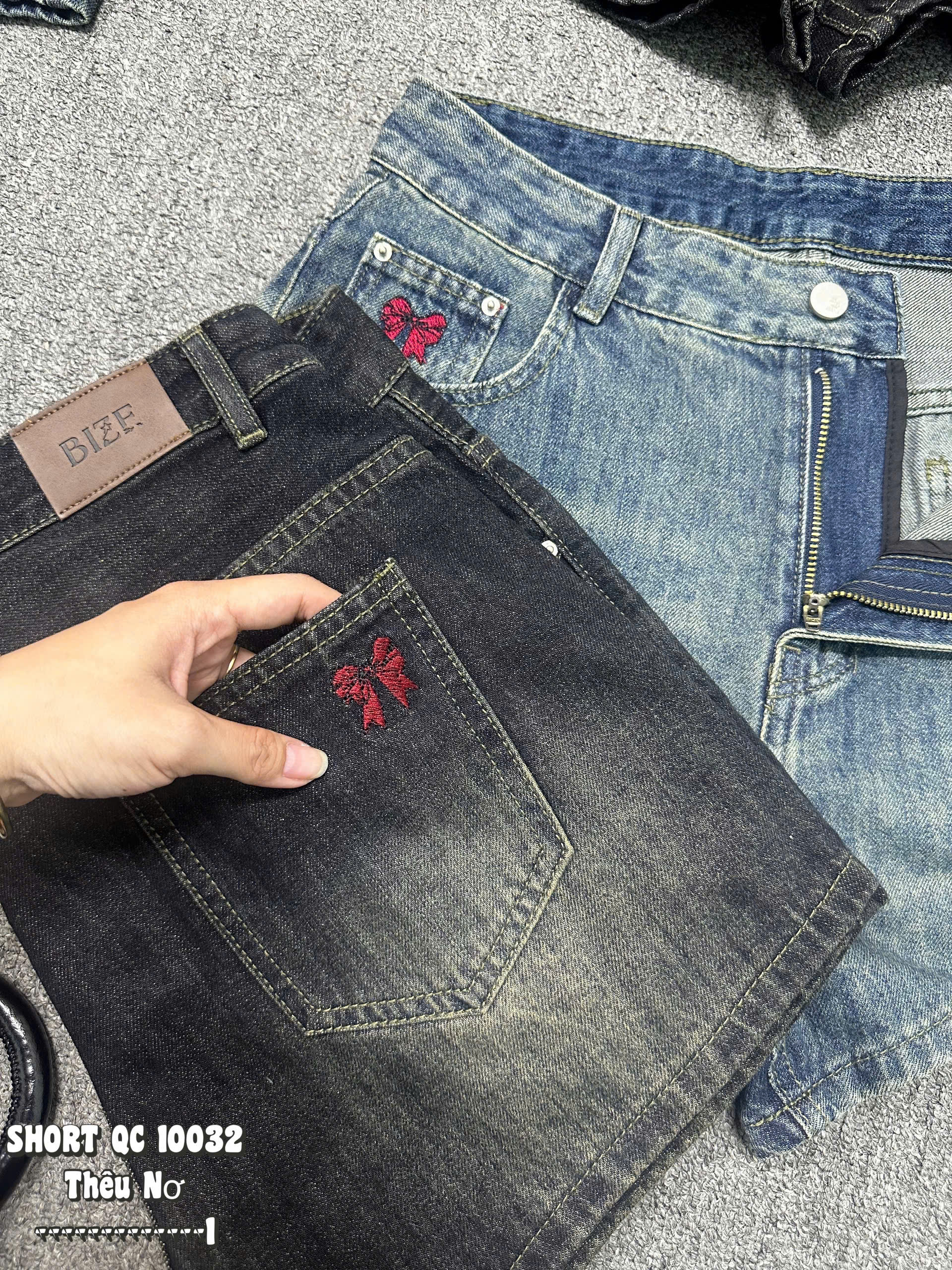 BIGSIZE NỮ - Quần short rách thêu nơ T-QSJ10032_thumbnail_10