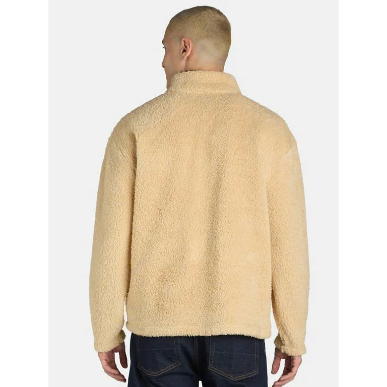 Set 2 Áo lông cổ có dây kéo unisex 