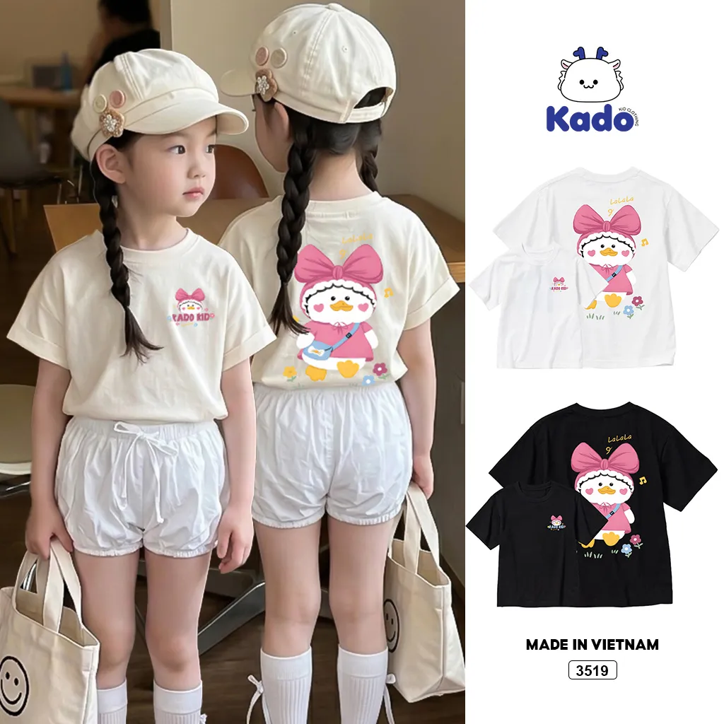 Áo thun trẻ em dễ thương phong cách Hàn Quốc Kado 3519