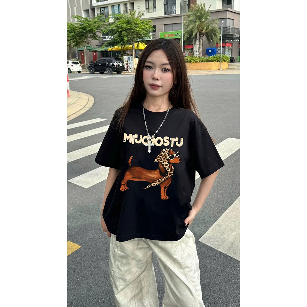 Áo thun boxy cún đáng yêu Miucho 3119_thumbnail_4