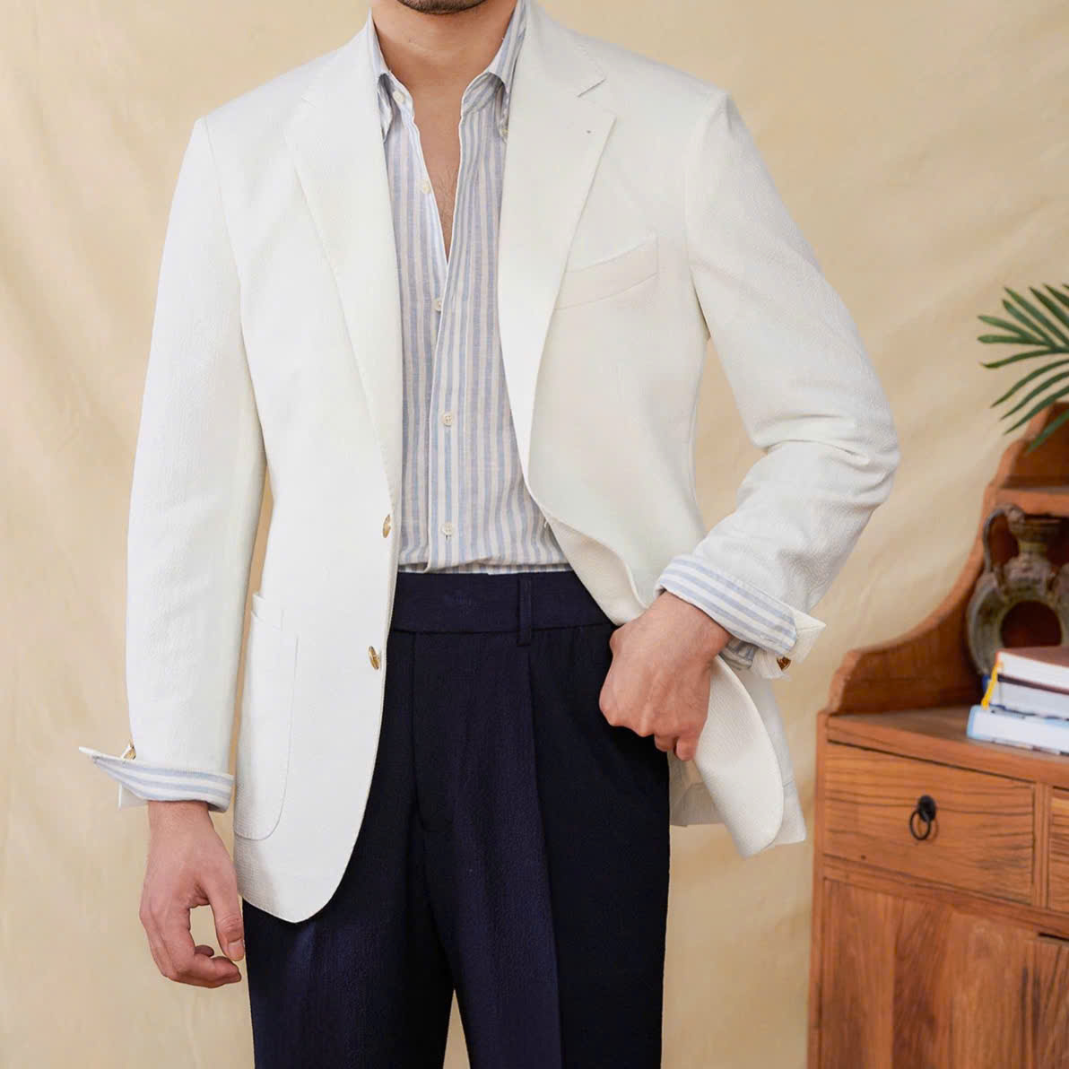 Roma Seersucker Blazer Season 2_thumbnail_13