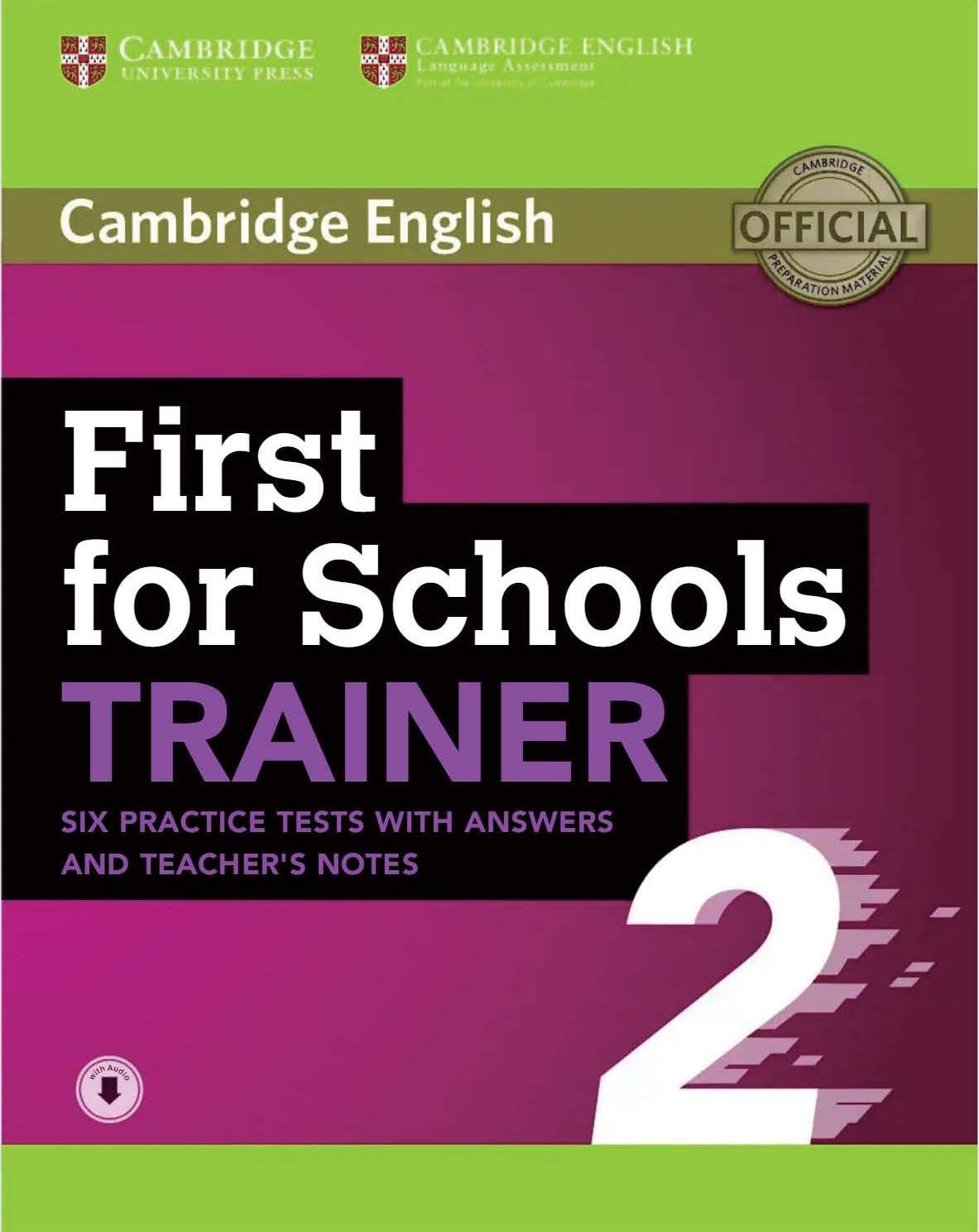 Cambridge First for schools trainer 2 - six practice test without answers_thumbnail_0