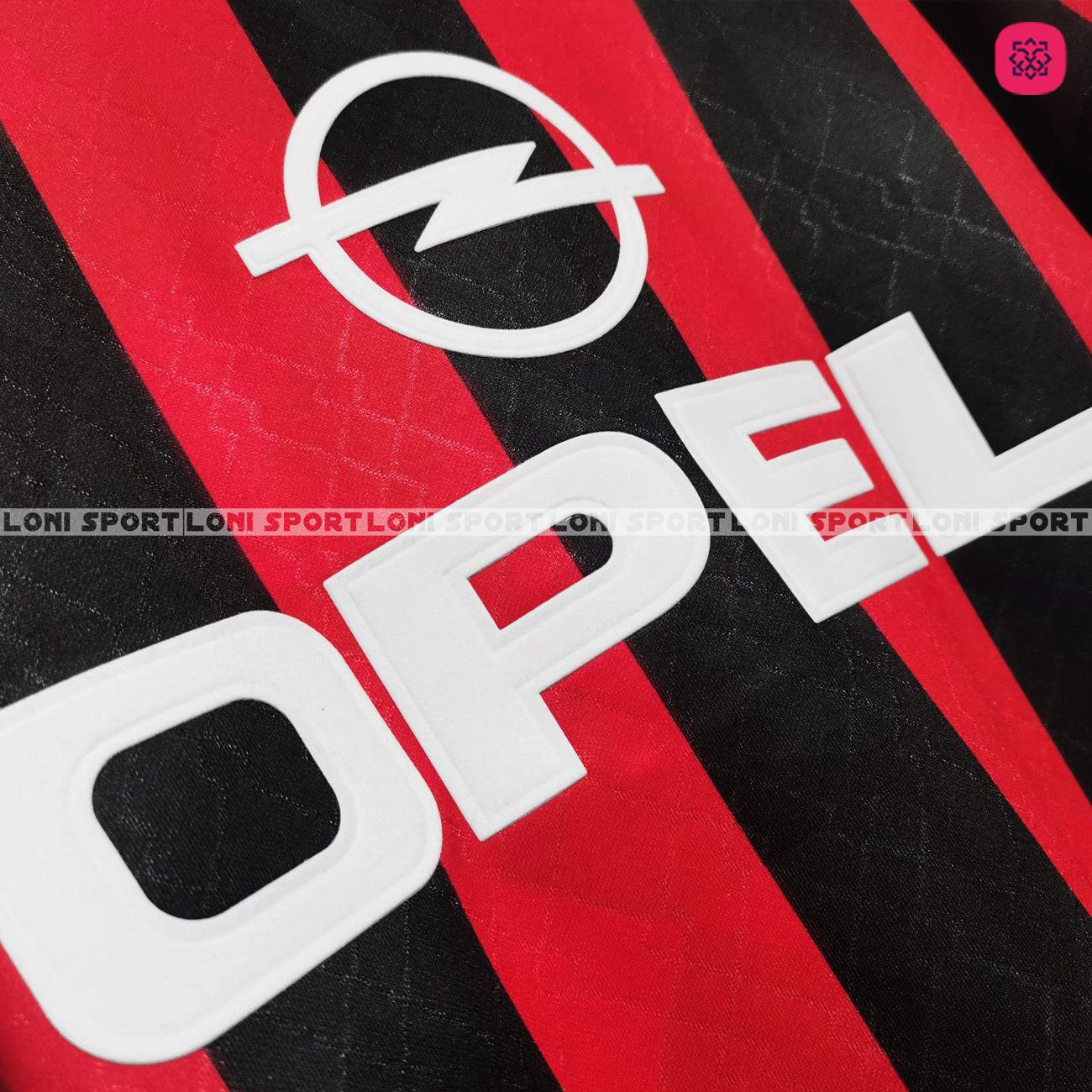 Áo retro Ac Milan sân nhà đỏ/đen 96/97_thumbnail_5