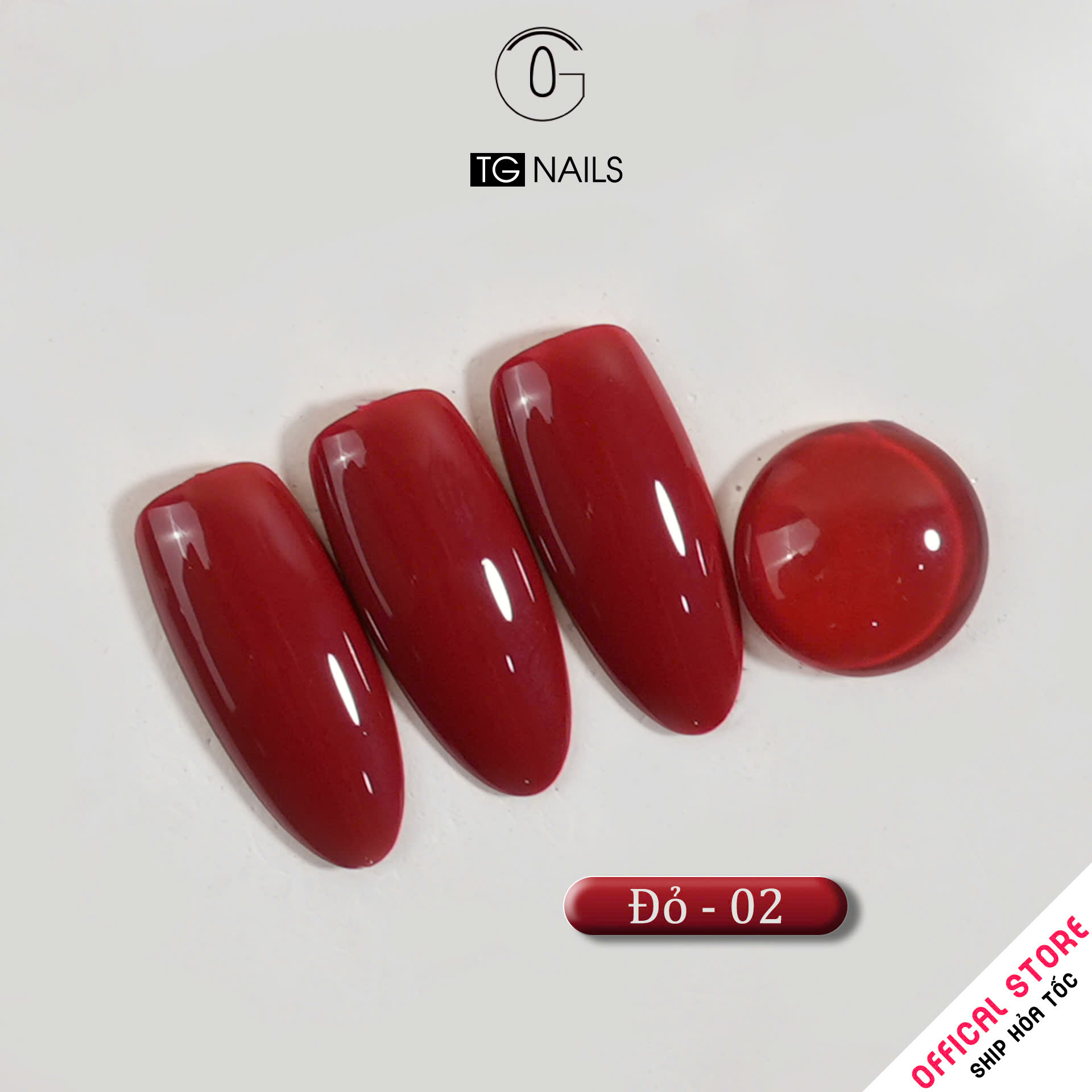 Sơn móng gel TG. Dung tích: 15ml/ lọ. Nhãn hàng TG nail._thumbnail_5