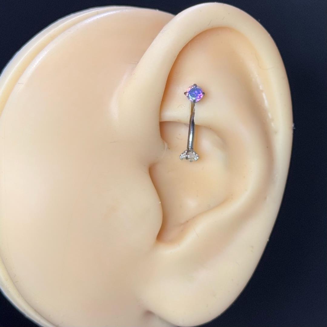 banana kiểu size 10 kim cương bảy màu chấu.