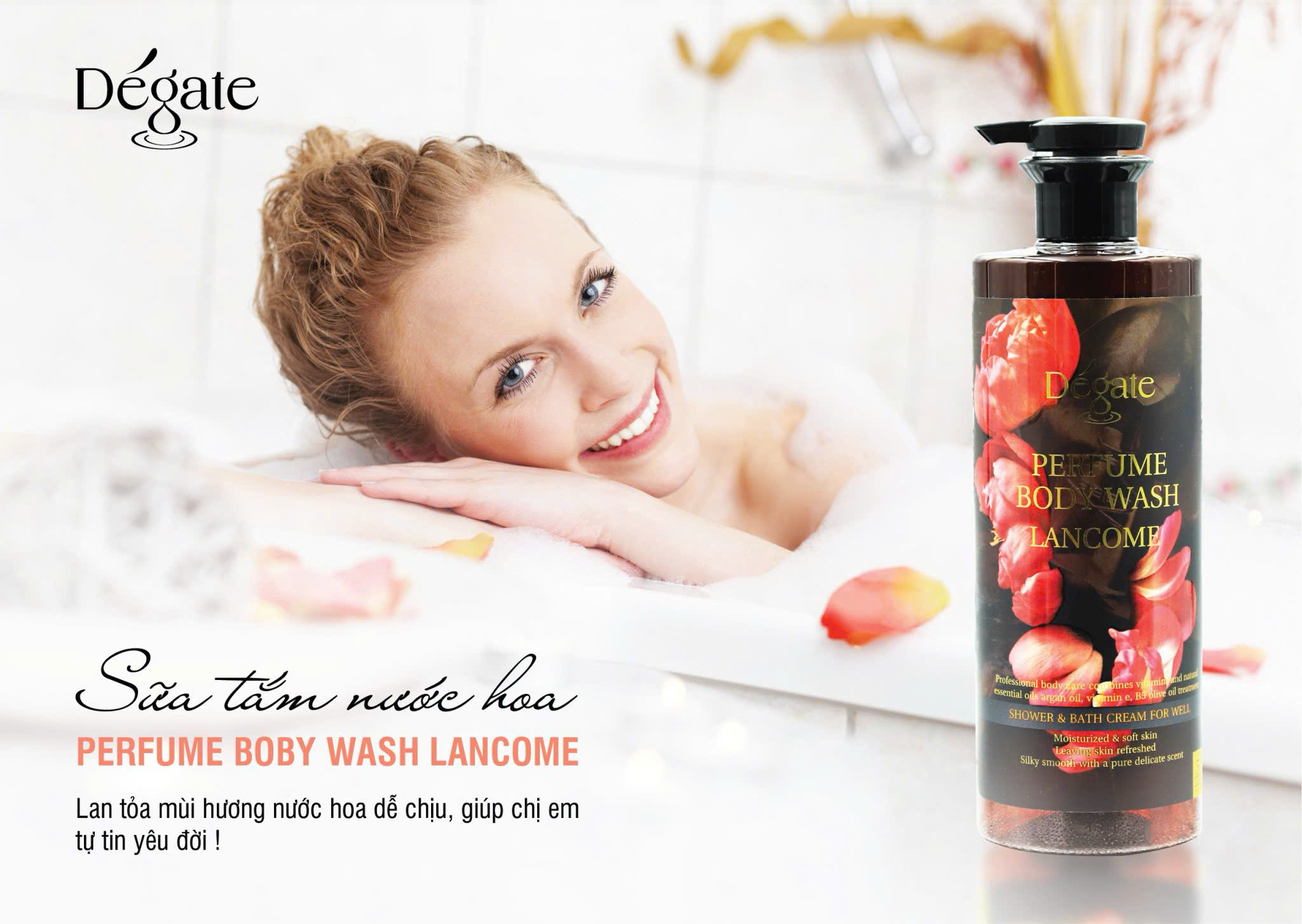 SỮA TẮM THƯỢNG LƯU DE'GATE 1000ml