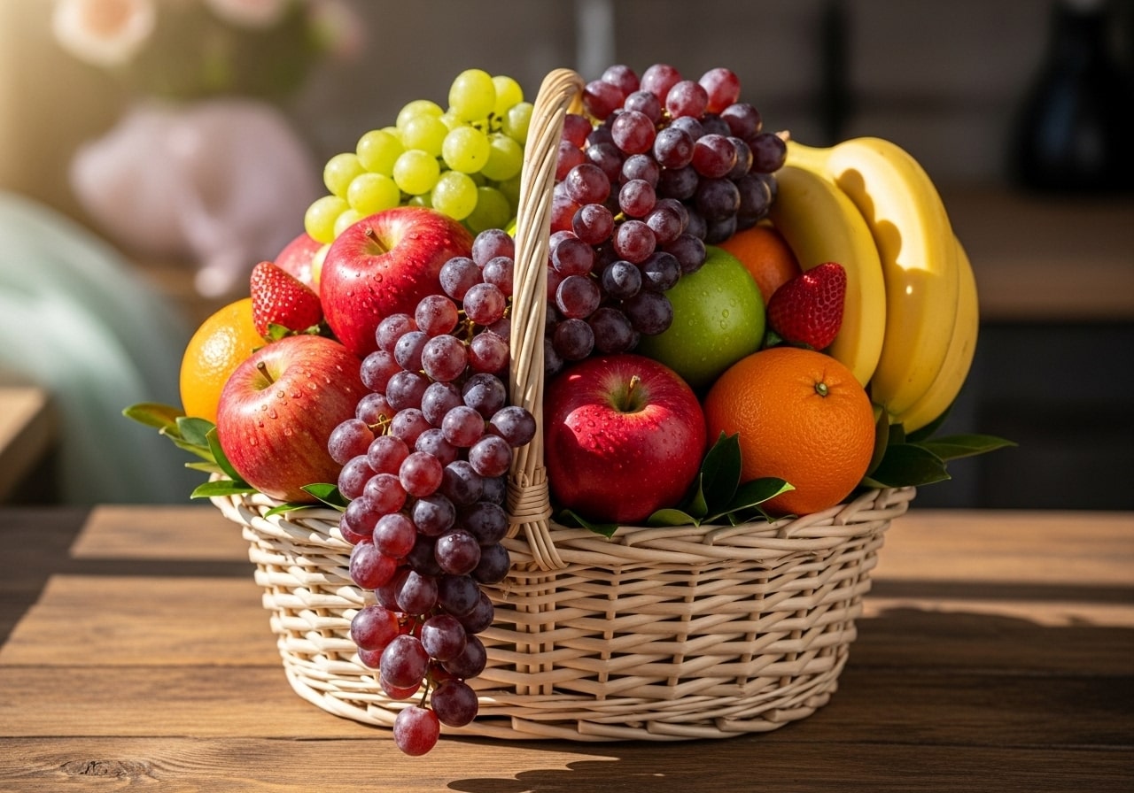 Giỏ Trái Cây 8/3 Tu Farm Món Quà Ý Nghĩa, Sang Trọng Dành Cho Phái Đẹp