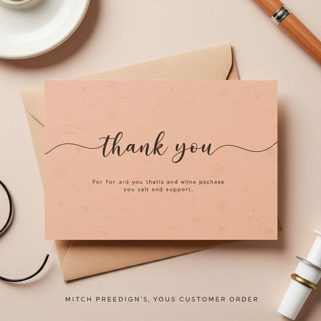 In Thẻ cảm ơn - Thank you cards
