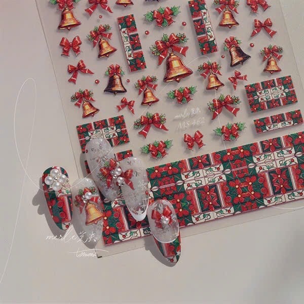 Sticker nail noel ms462