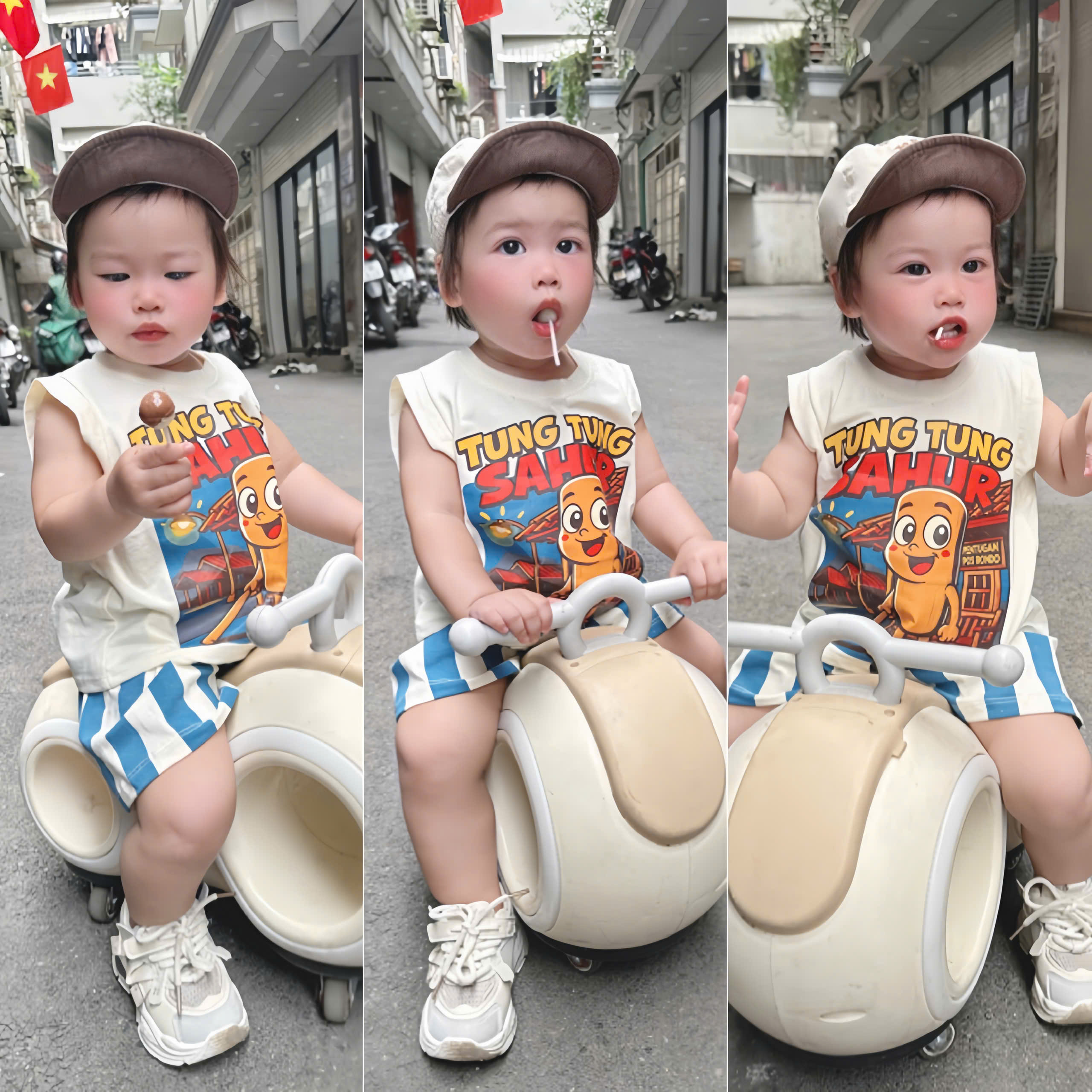 M03 BỘ BA LỖ GỖ CẦM GẬY TUNG TUNG SAHUR- A201.614