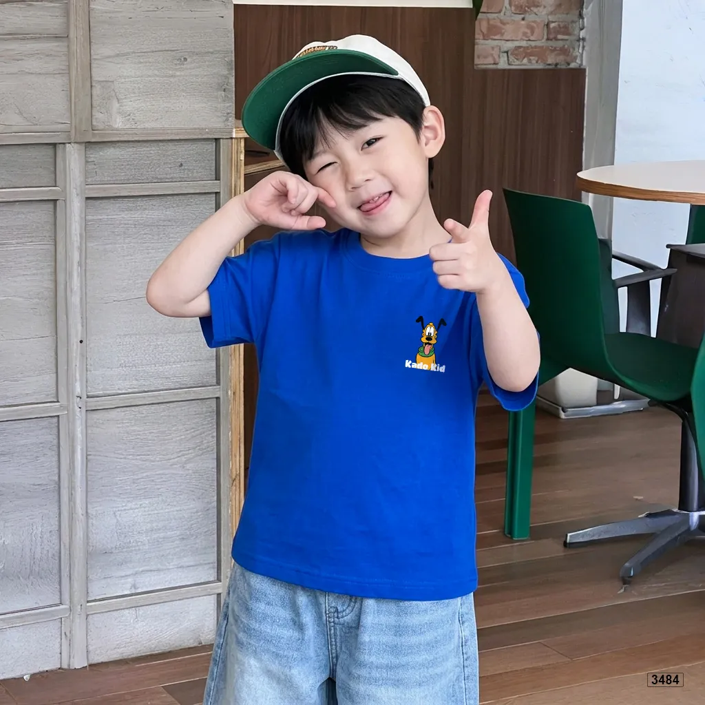 Áo thun bé trai bé gái hoạt hình thoáng mát thoải mái Kado 3484_thumbnail_3