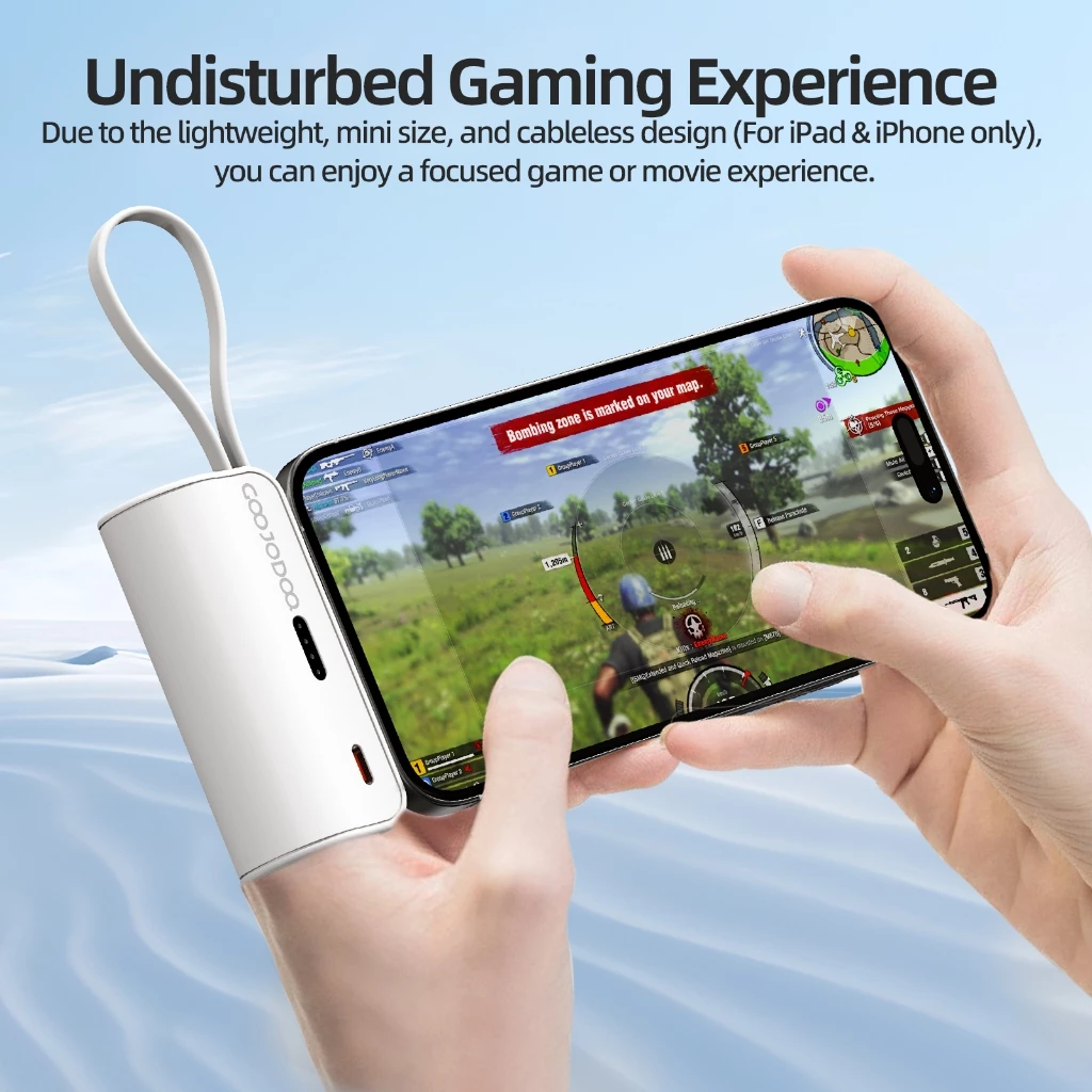 GOOJODOQ 5000mAh Mini Wireless Power Bank_thumbnail_7