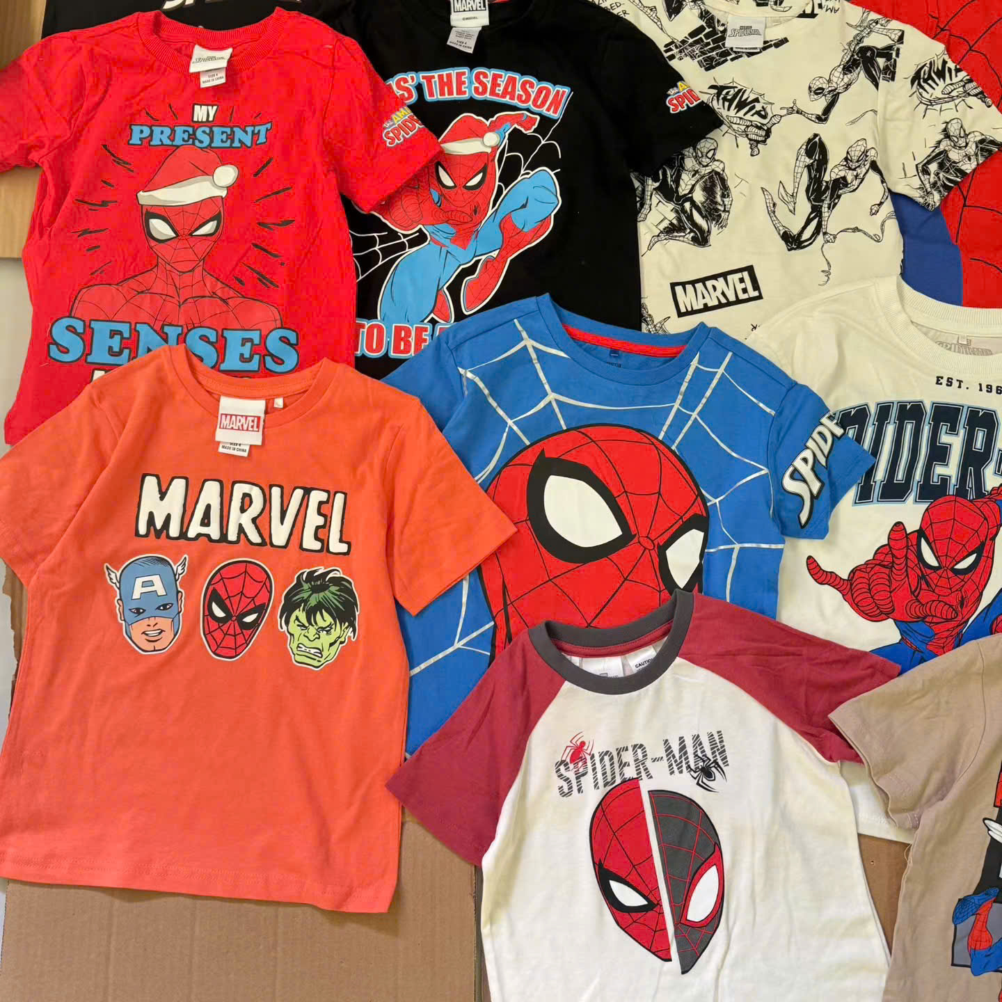 Set 3 áo thun bé ( NGẪU NHIÊN ) trộn form, chiều dài - mua từ 2set trùng_thumbnail_5