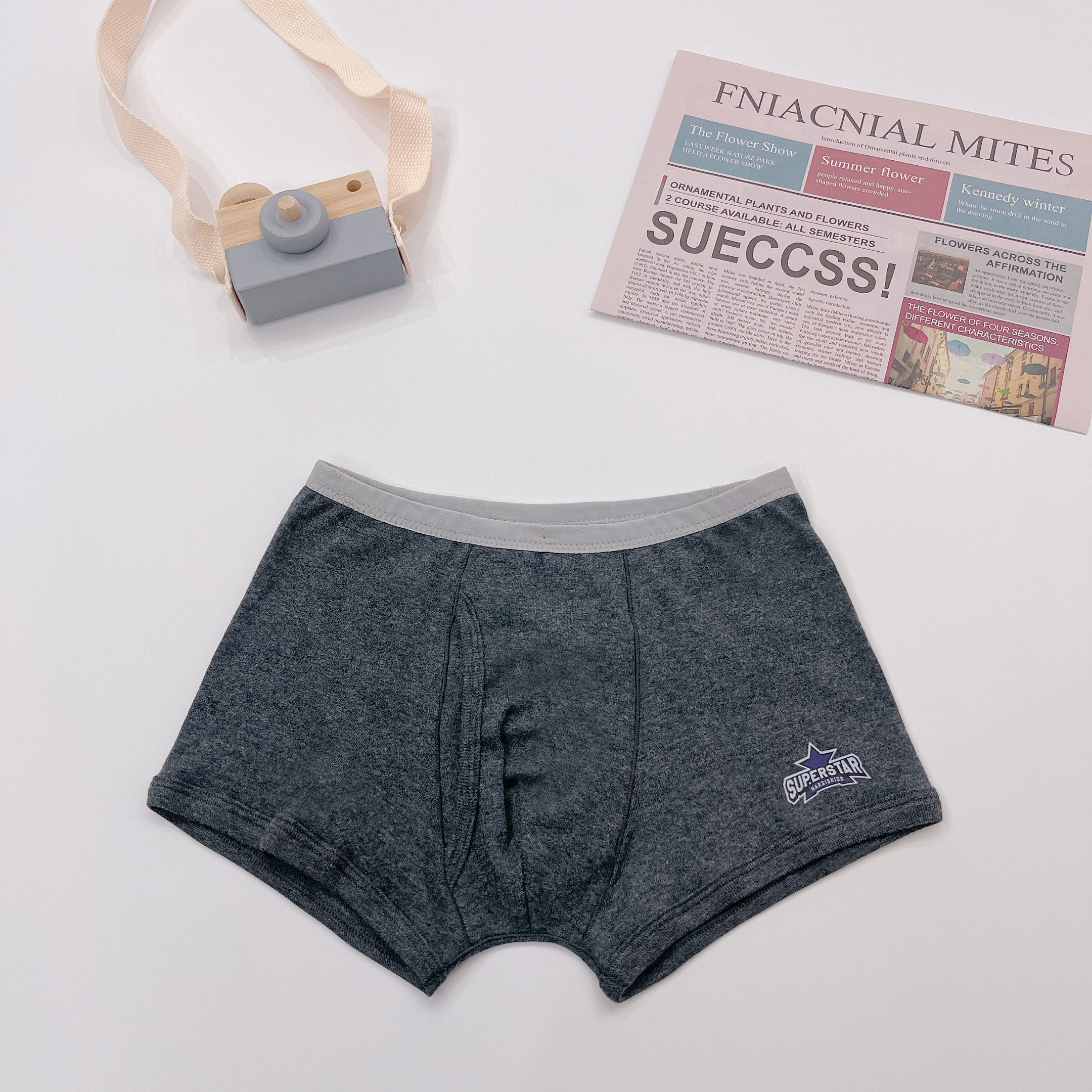 QUẦN LÓT ĐÙI BÉ TRAI NARSIS  GHI ĐẬM KF1011 NARSIS CHẤT LIỆU THOÁNG MÁT, DỄ CHỊU, THOẢI MÁI CẢ NG..._thumbnail_0