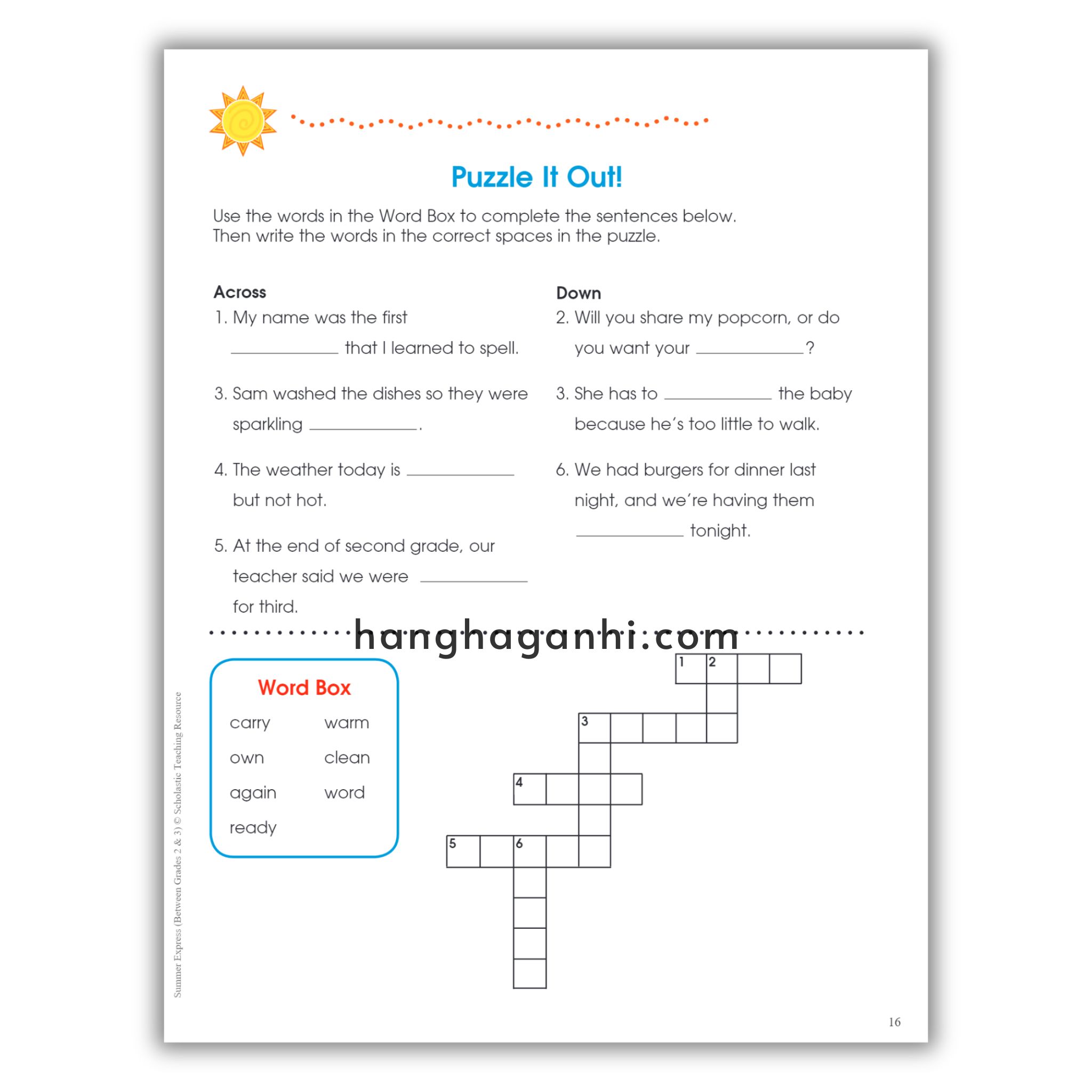 Summer Stay - On - Track Pack - Sách bài tập thực hành toán - đọc hiểu tiếng Anh Prek-k~Lớp 6_thumbnail_23