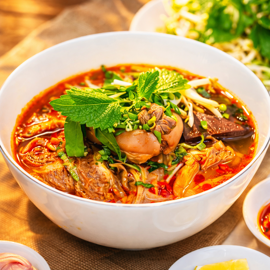 BÚN BÒ HUẾ - BẾP CÔ LINH