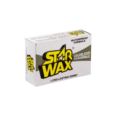 STAR WAX COLORLESS FLOOR WAX 90G