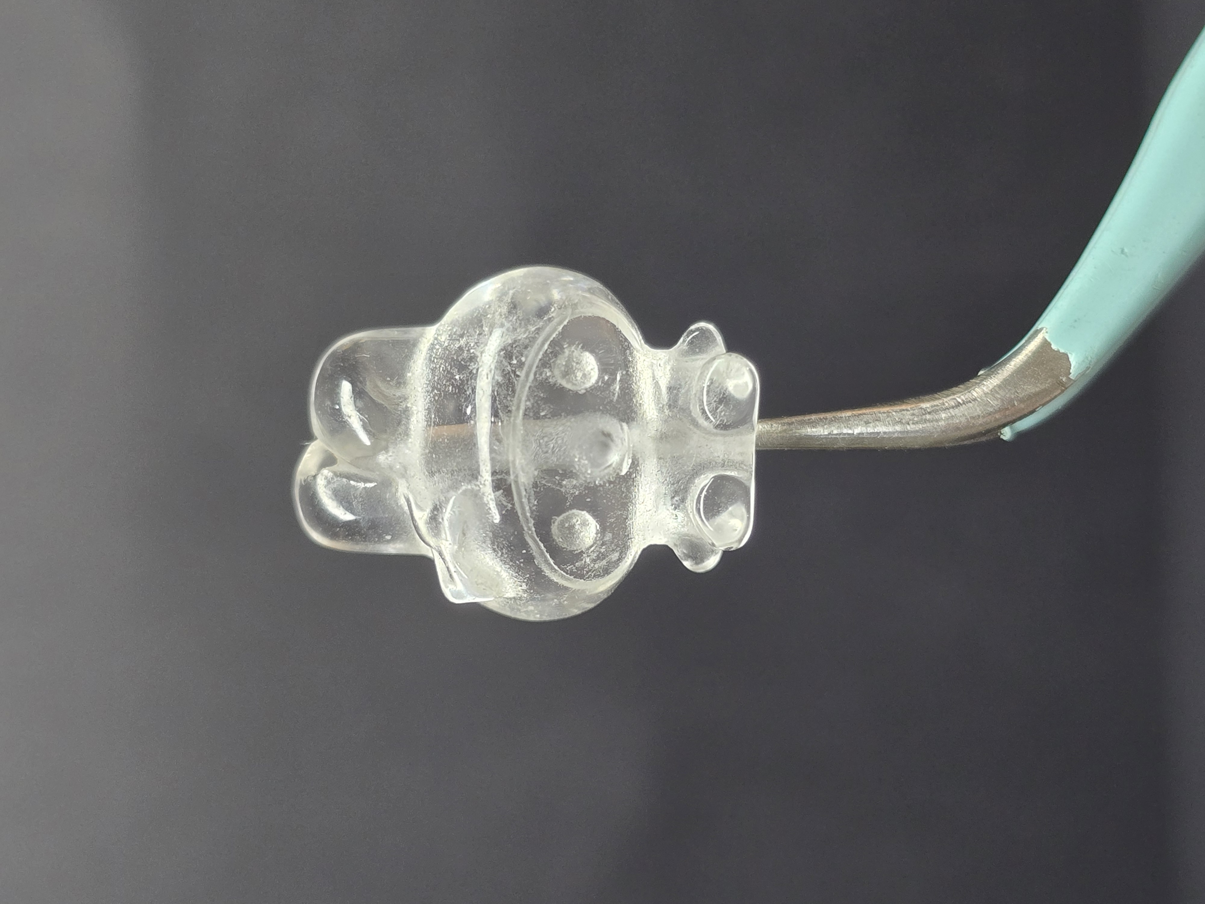 Charm Hạt Lẻ Thạch Anh Trắng - Anime (Đã Xỏ Lỗ - Bán Lẻ 1 Viên)