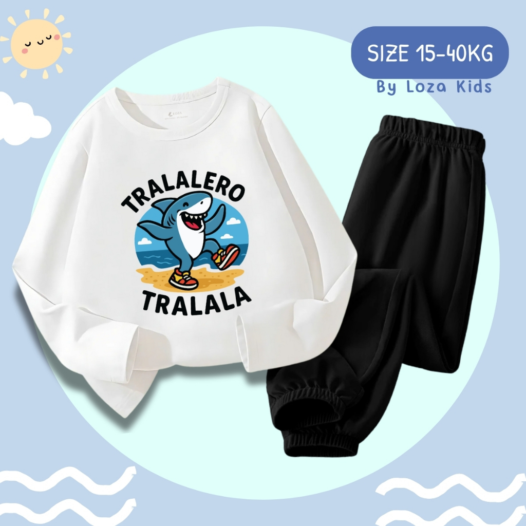 Bộ Thu - Đông bé trai in hình Tralalero Tralala - Loza Kids BW442_thumbnail_6