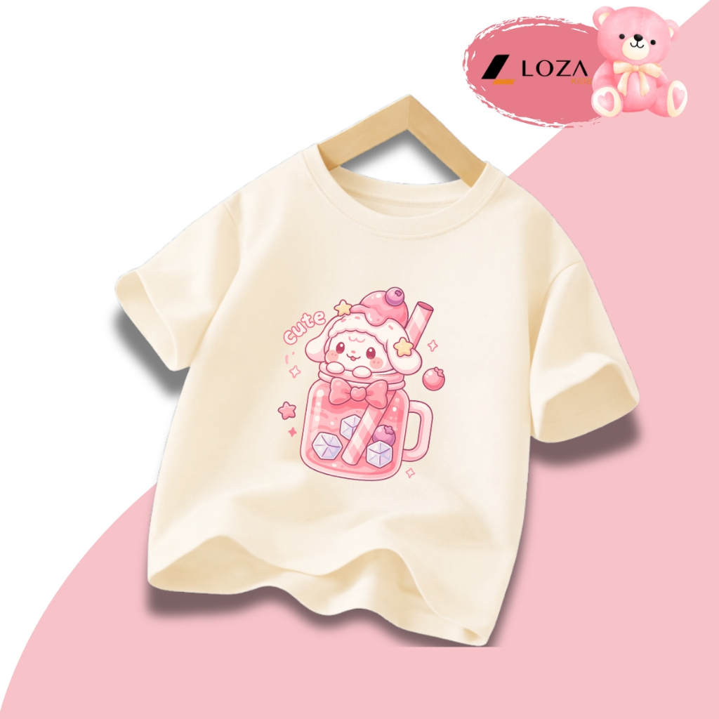 Áo thun bé gái hình nhiều mẫu cute - Loza G0450_thumbnail_12
