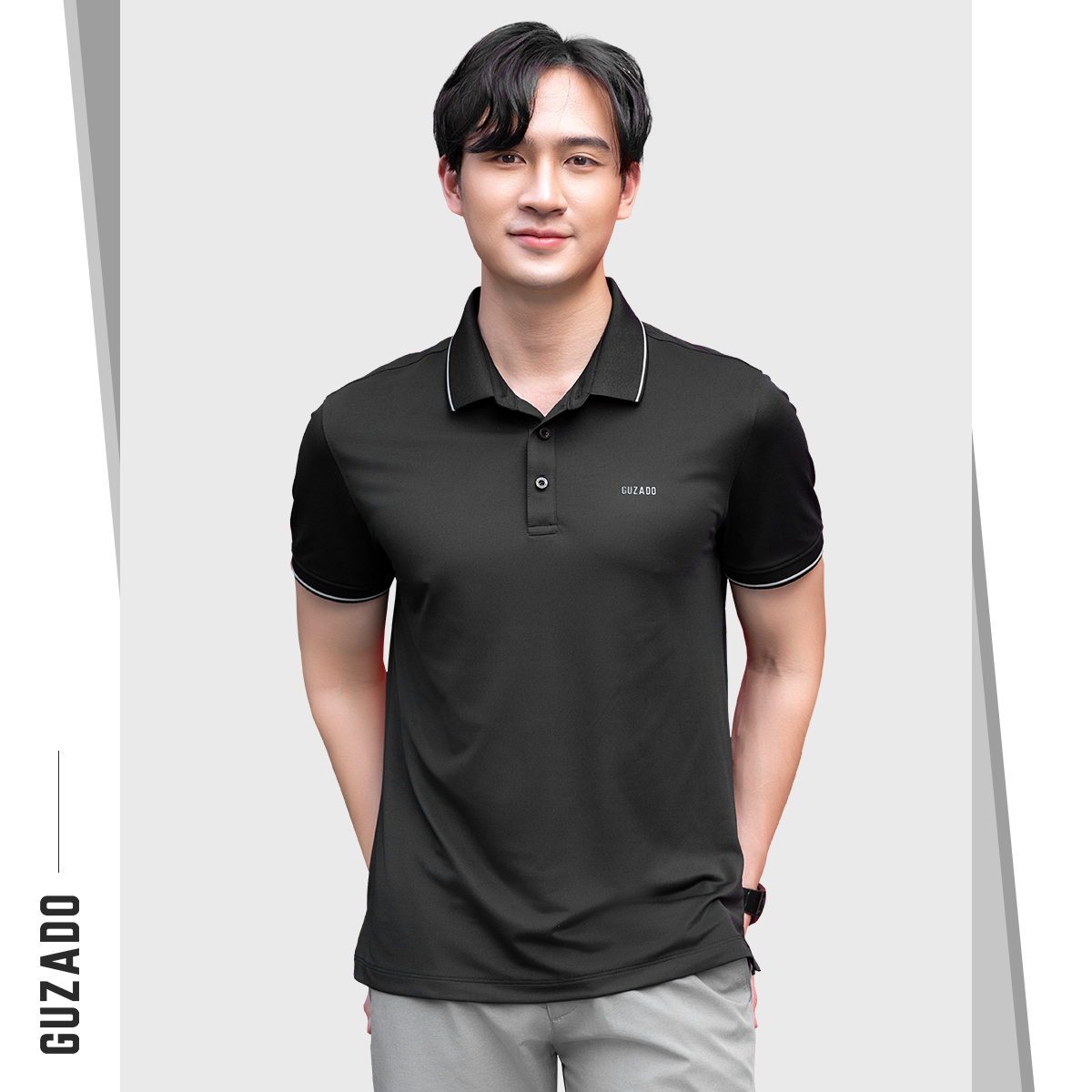 Áo Polo Nam GUZADO BASIC Nam Tính, Sang Trọng, Thanh Lịch GPS204_thumbnail_5