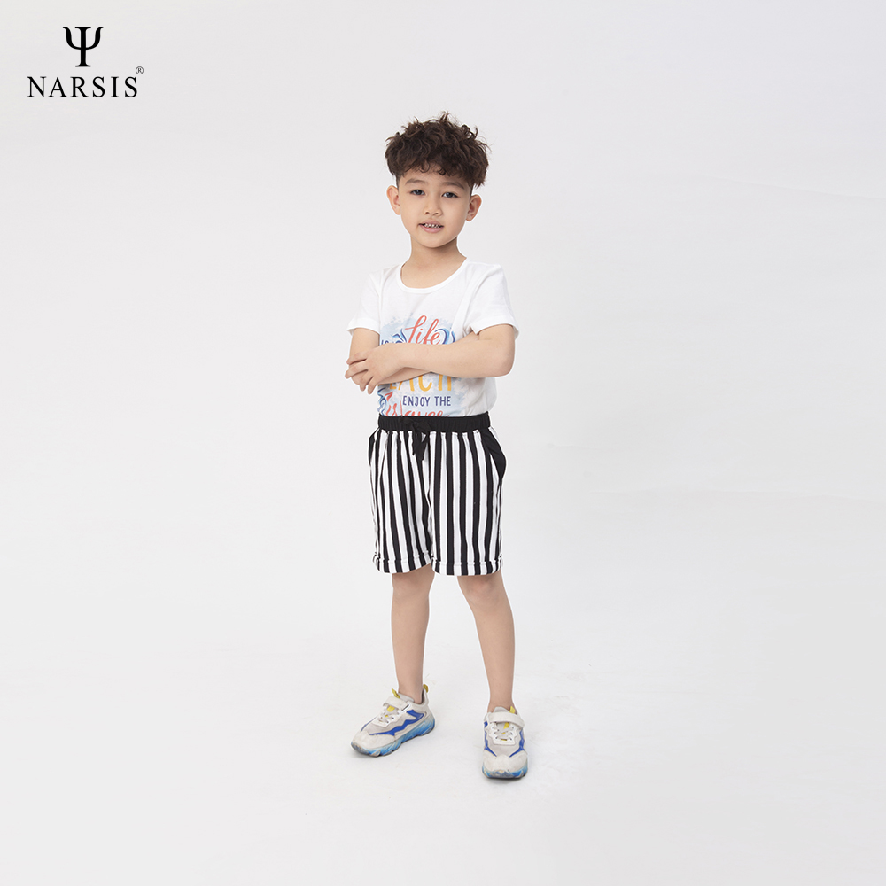 QUẦN ĐÙI BÉ TRAI KS1003 NARSIS CHẤT LIỆU THOÁNG MÁT, DỄ CHỊU, THOẢI MÁI CẢ NGÀY, DỄ VẬN ĐỘNG_thumbnail_2