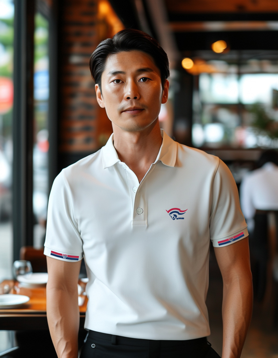 Áo polo nam form vừa 1865 Miucho Iconic vải cá sấu đứng form thoáng mát in basic_thumbnail_8