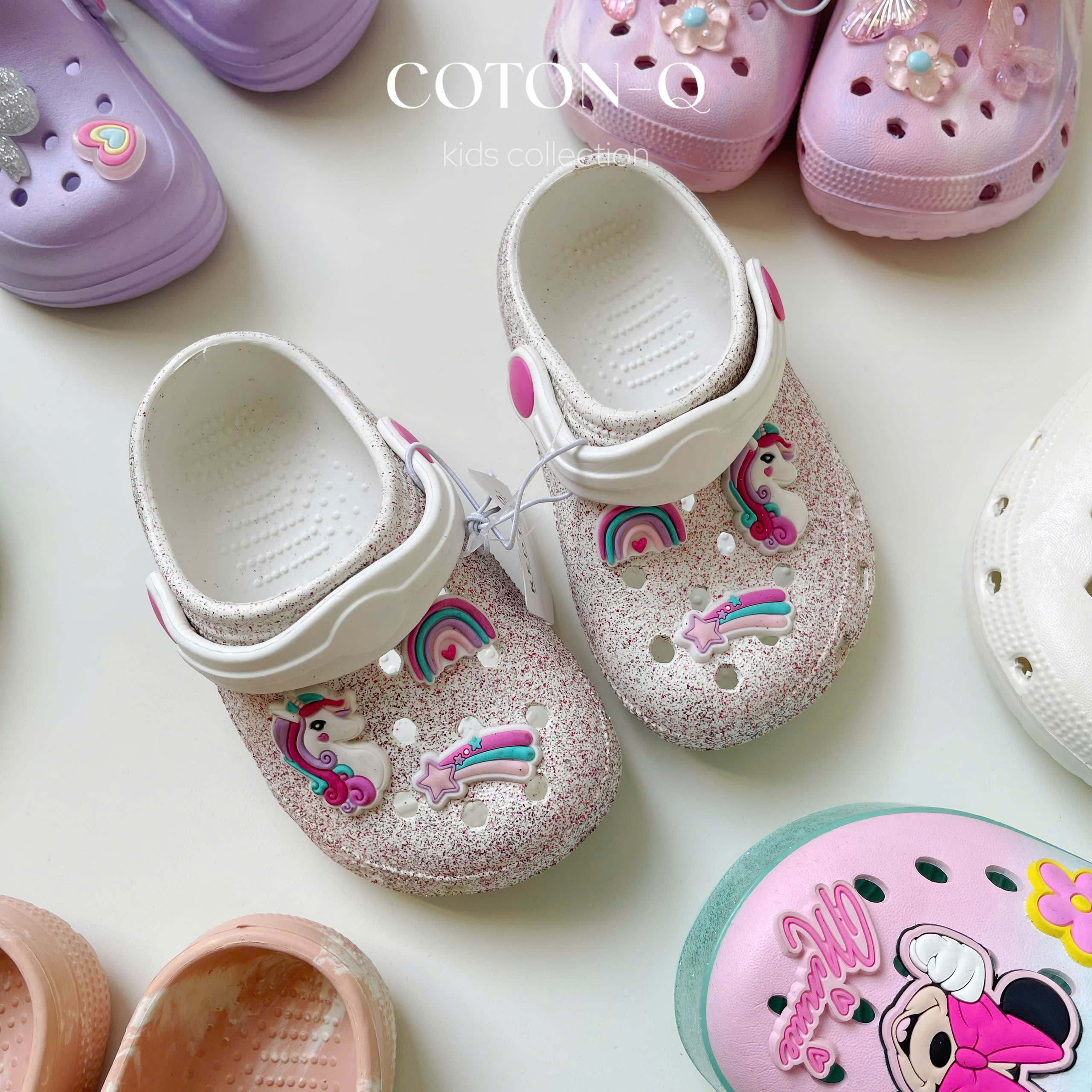 Dép crocs bé trộn kiểu ( BÉ TRAI ) - lỗi dơ, móp nhẹ_thumbnail_7