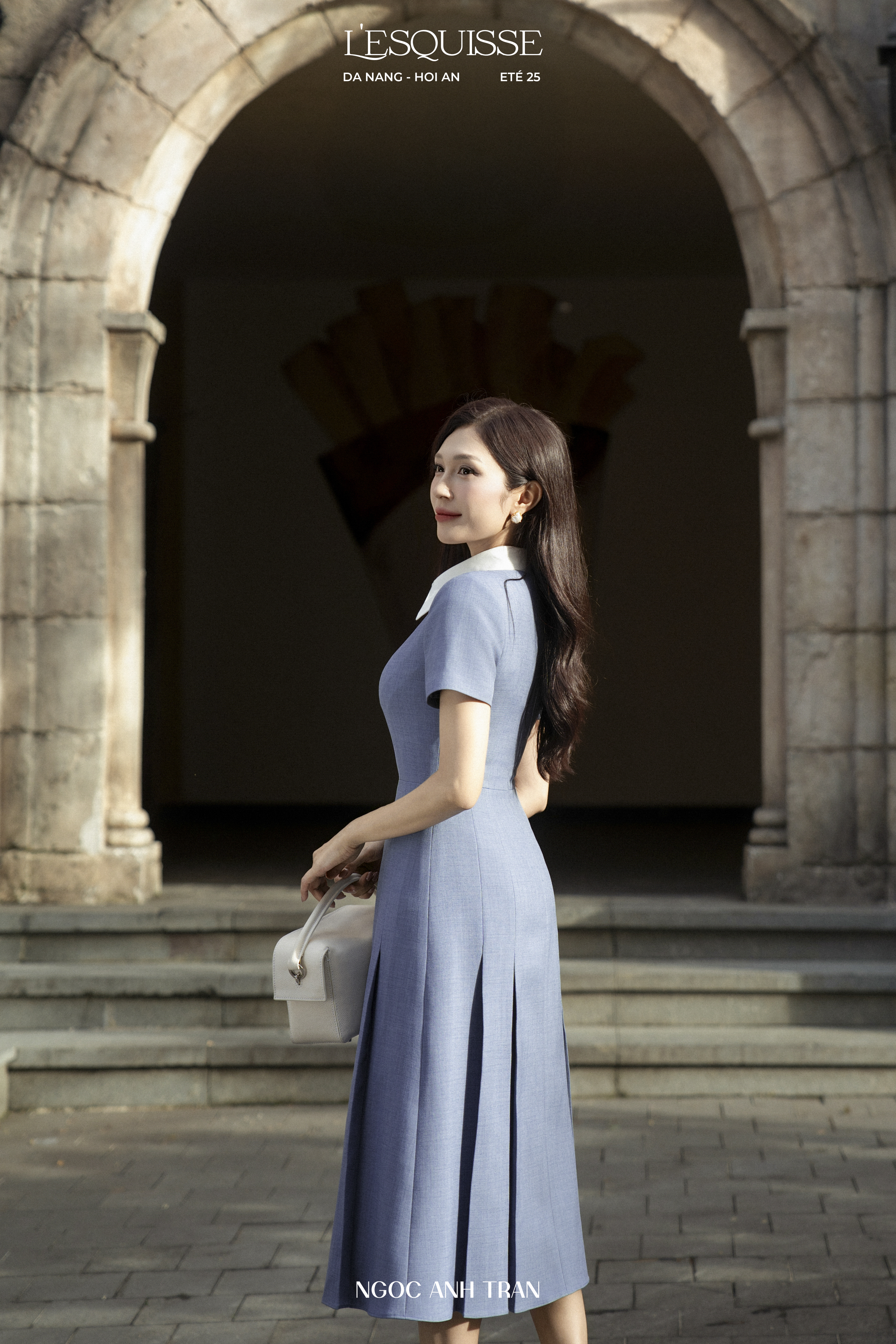 D132 - Đầm Thiên Thanh phối cổ trắng rời_thumbnail_4