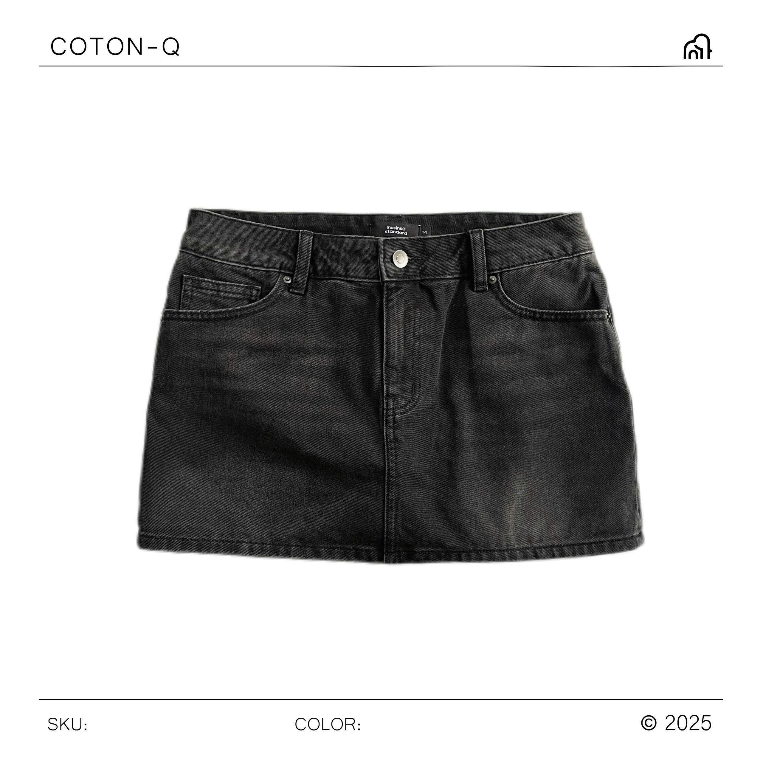 Chân váy jean ngắn có quần trong ( NHẠT )_thumbnail_8