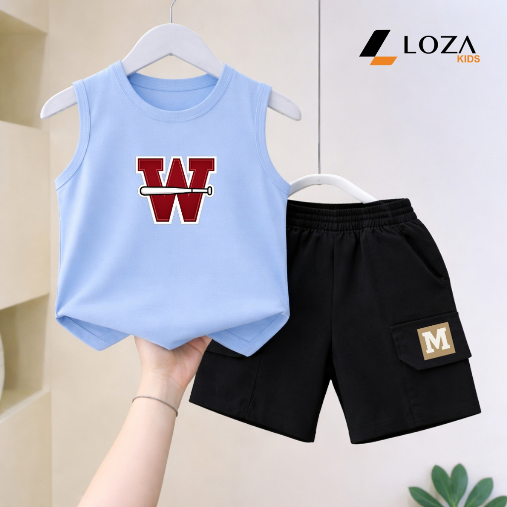Set bộ ba lỗ hình chữ W và cây gậy - Loza Kids BS585_thumbnail_1