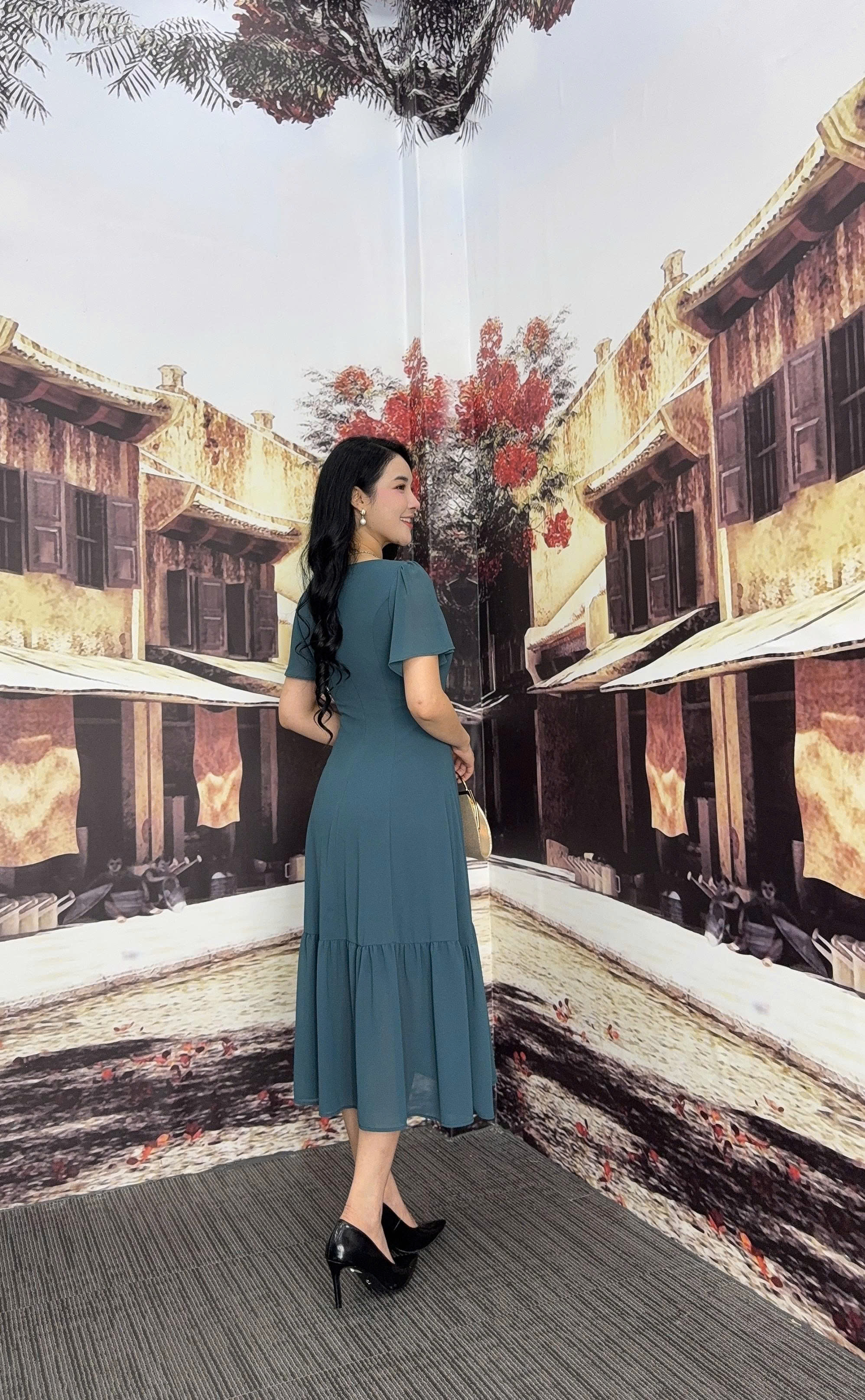 Đầm suông - Y1994- Thương hiệu Zonbig_thumbnail_2