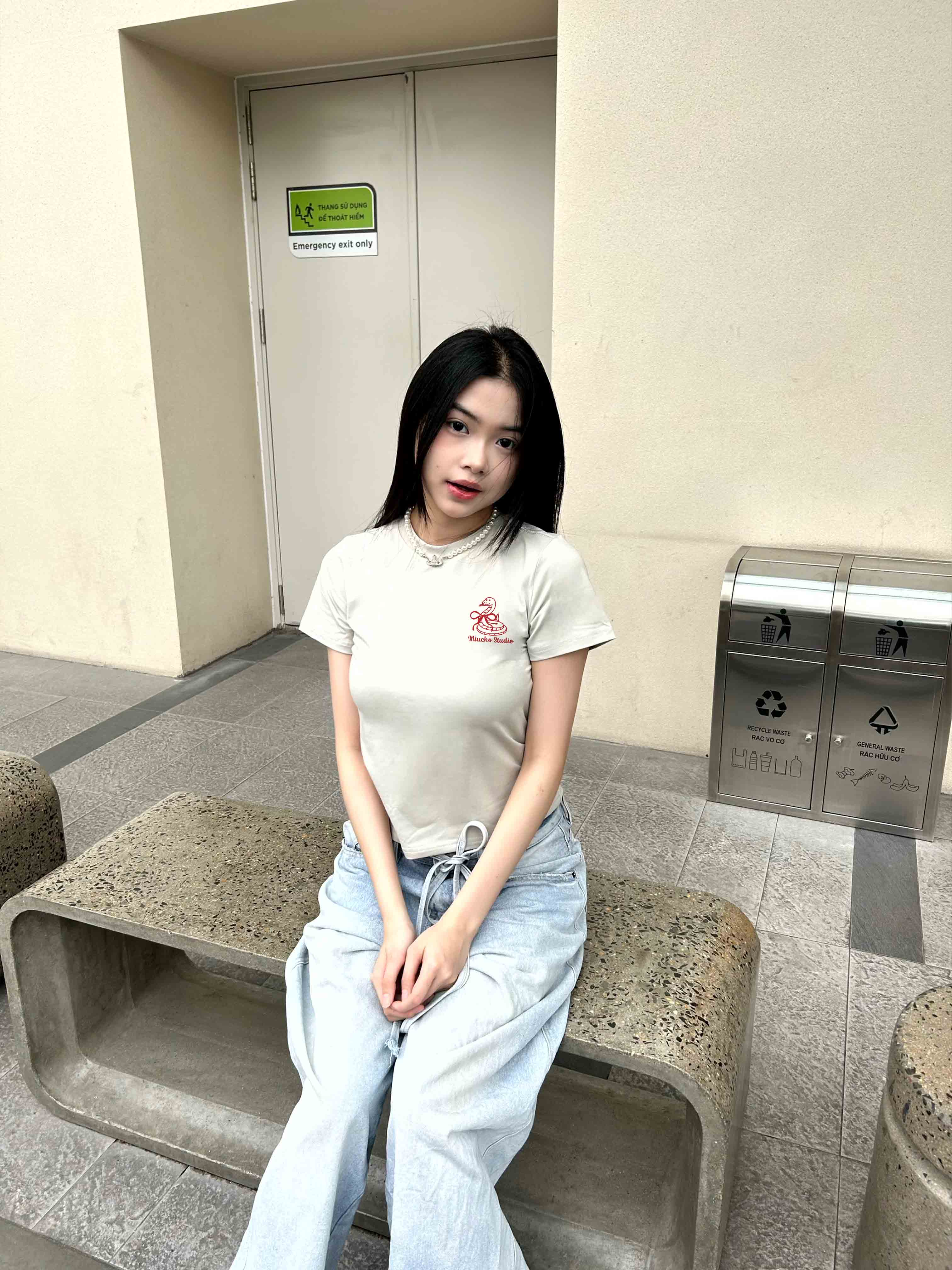 Áo baby tee tết cổ tròn vải cotton 4c co giãn thoáng mát 1787 Miucho in mix_thumbnail_5