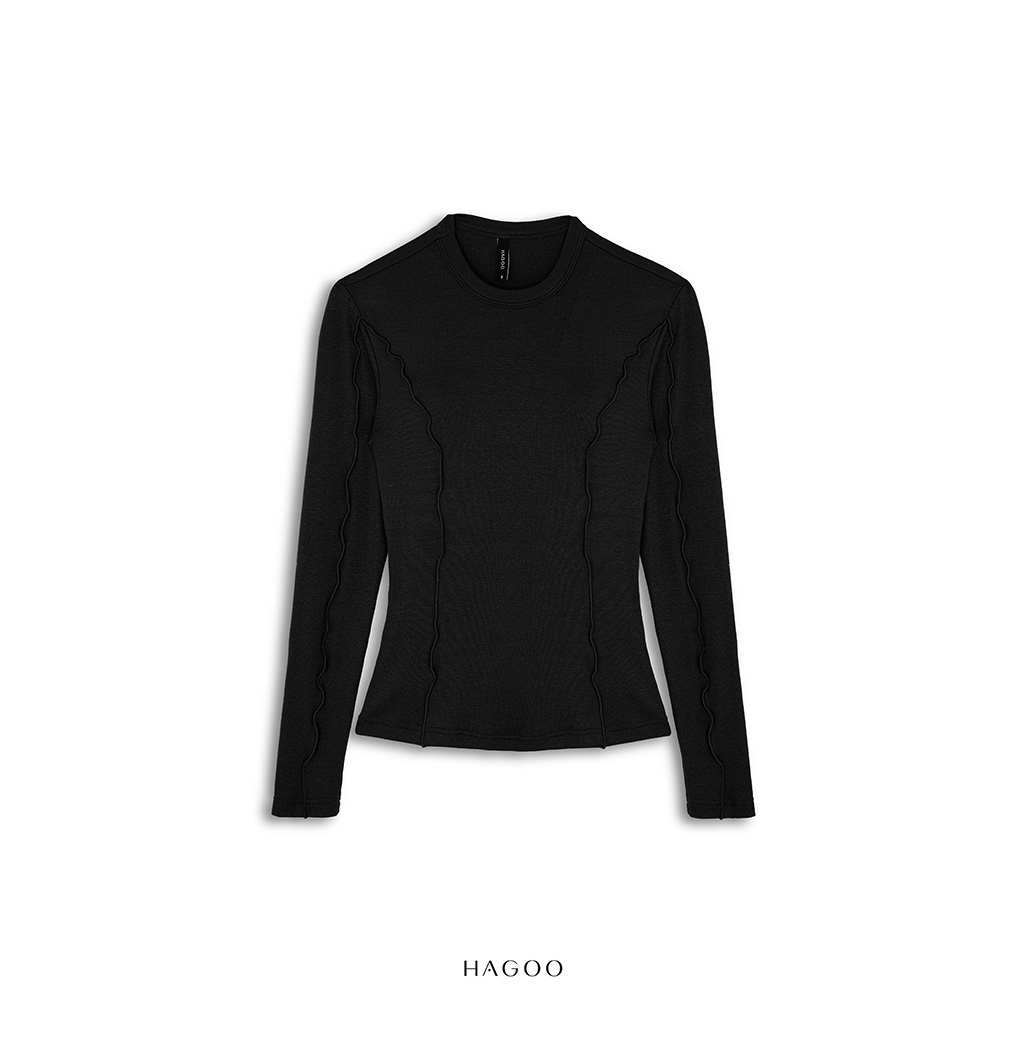 Áo thun cổ tròn bấu ly bèo HAGOO_thumbnail_13