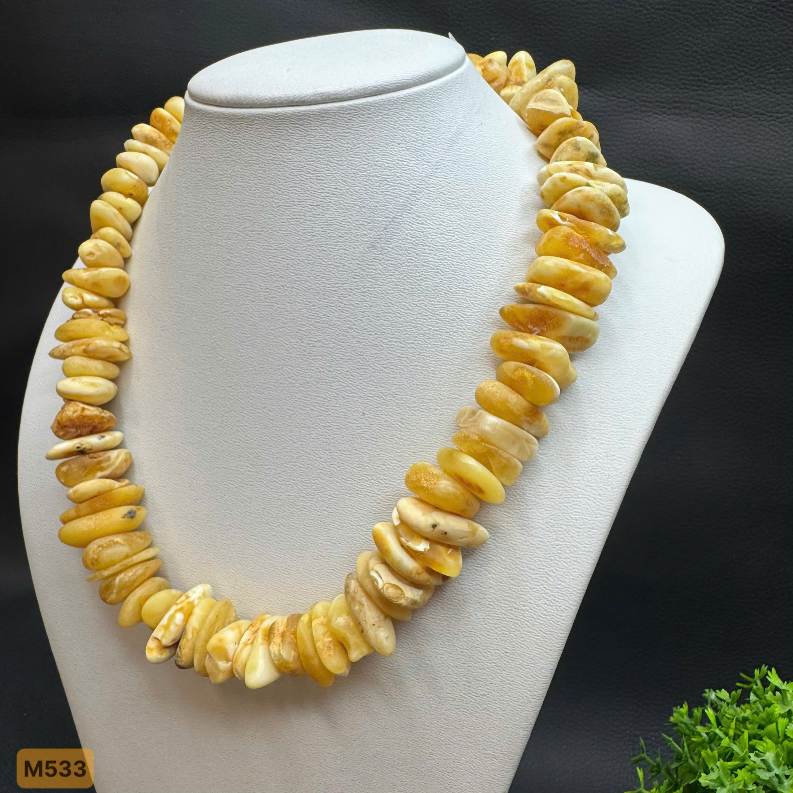 Vòng Cổ Thô Mật Bạch Dáng Tự Do - M533_thumbnail_1