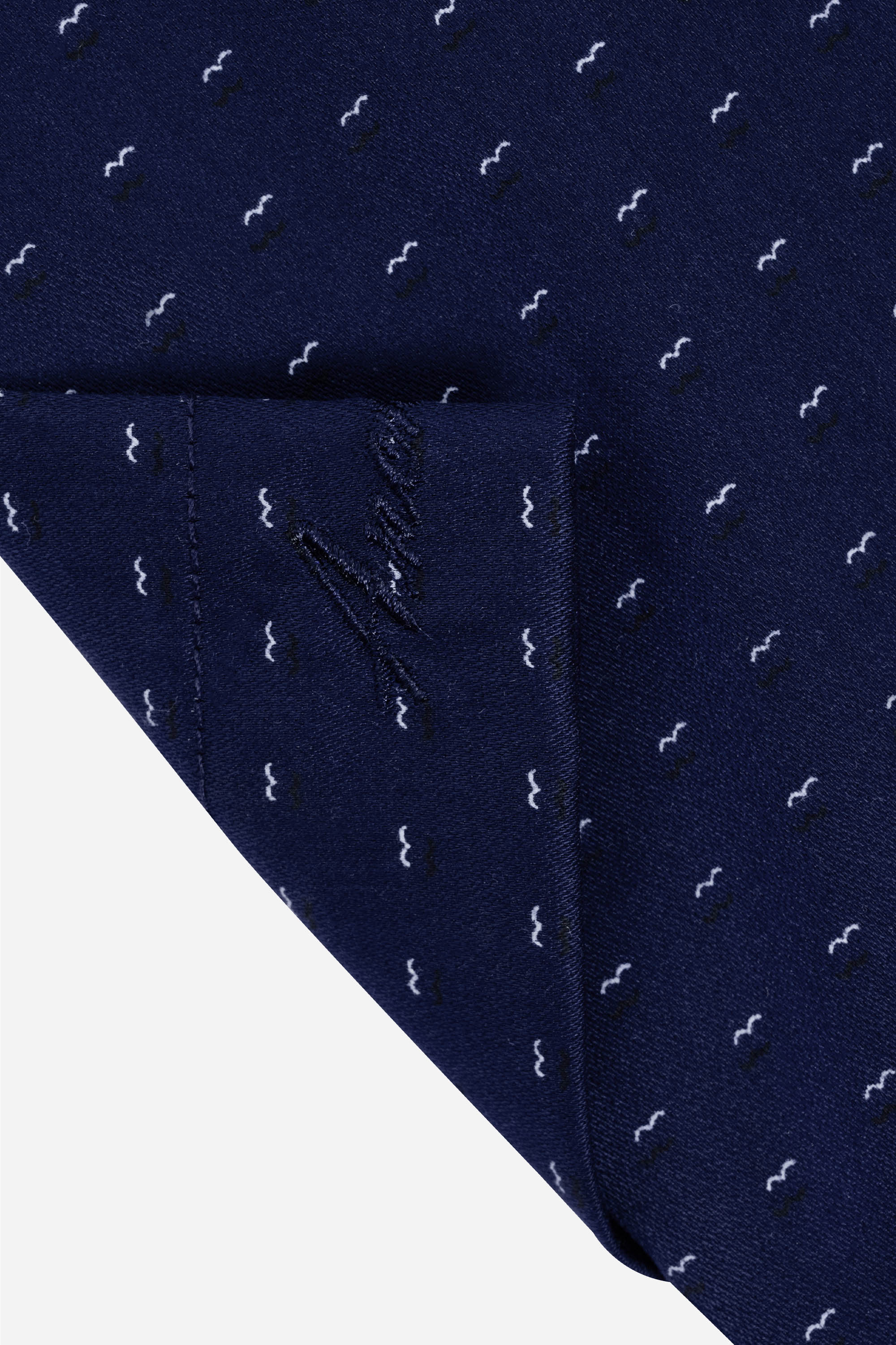 Sơ Mi Cộc Tay Họa Tiết Nam Trung Niên ANCHI Chất Liệu Sợi Sồi Cao Cấp Phom Suông Vạt Ngang Màu Trắng Bi_thumbnail_32