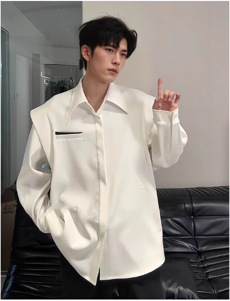 Áo Sơ Mi Nam Oversize Chống Nhăn