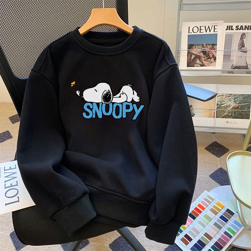 Áo sweater nữ dáng rộng dày - Áo nỉ thu đông unisex local brand -  Loza G0089_thumbnail_20